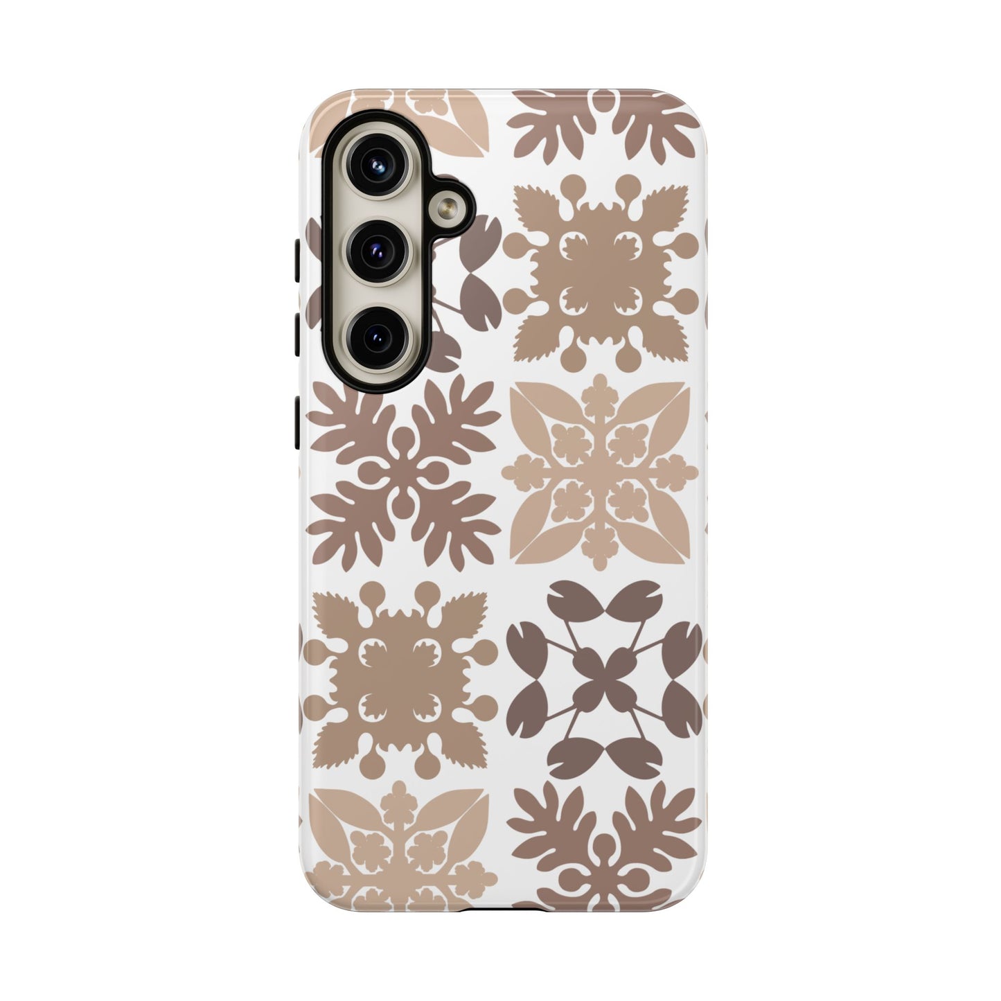 Neutral Hawaiian Quilt Phone Case