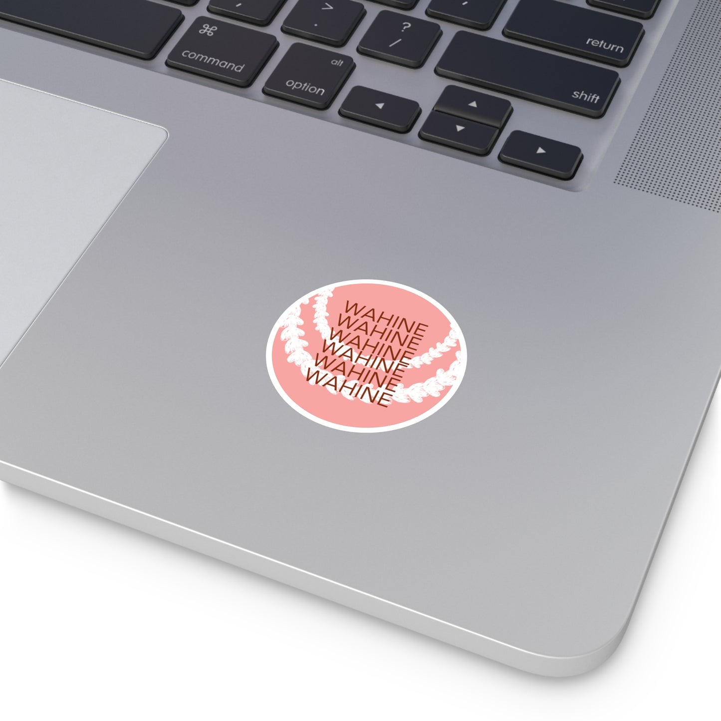 Wahine Round Stickers, Indoor\Outdoor