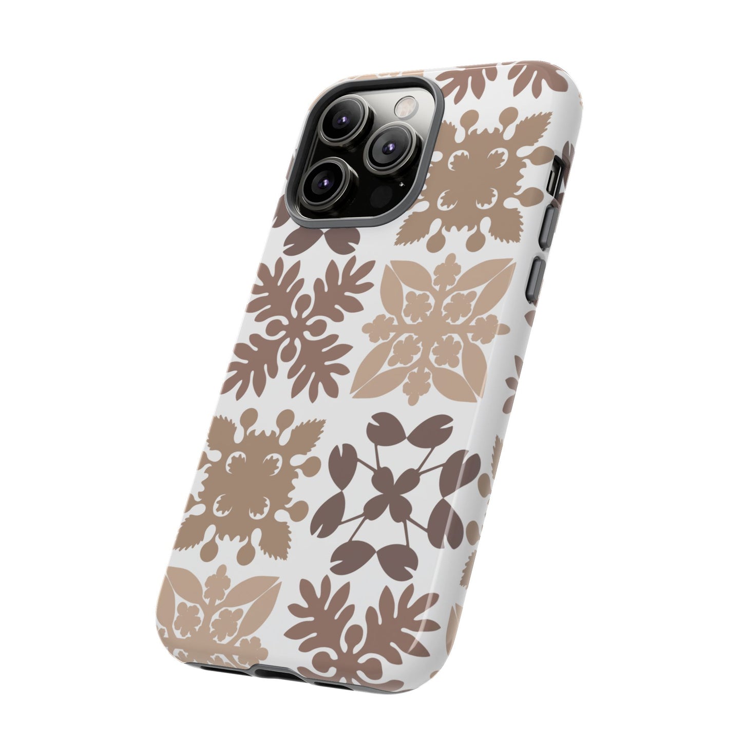 Neutral Hawaiian Quilt Phone Case