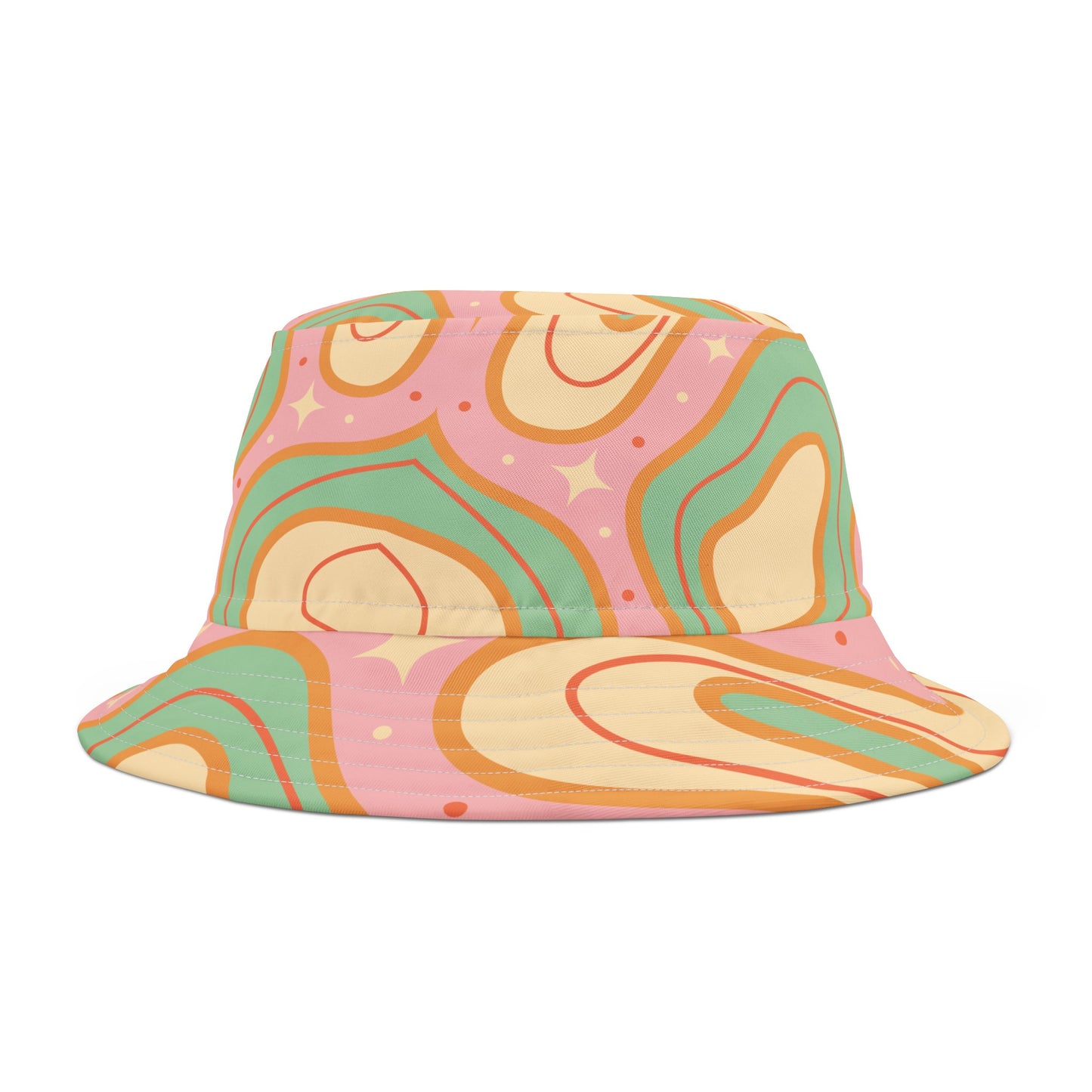 Pastel Lake Bucket Hat