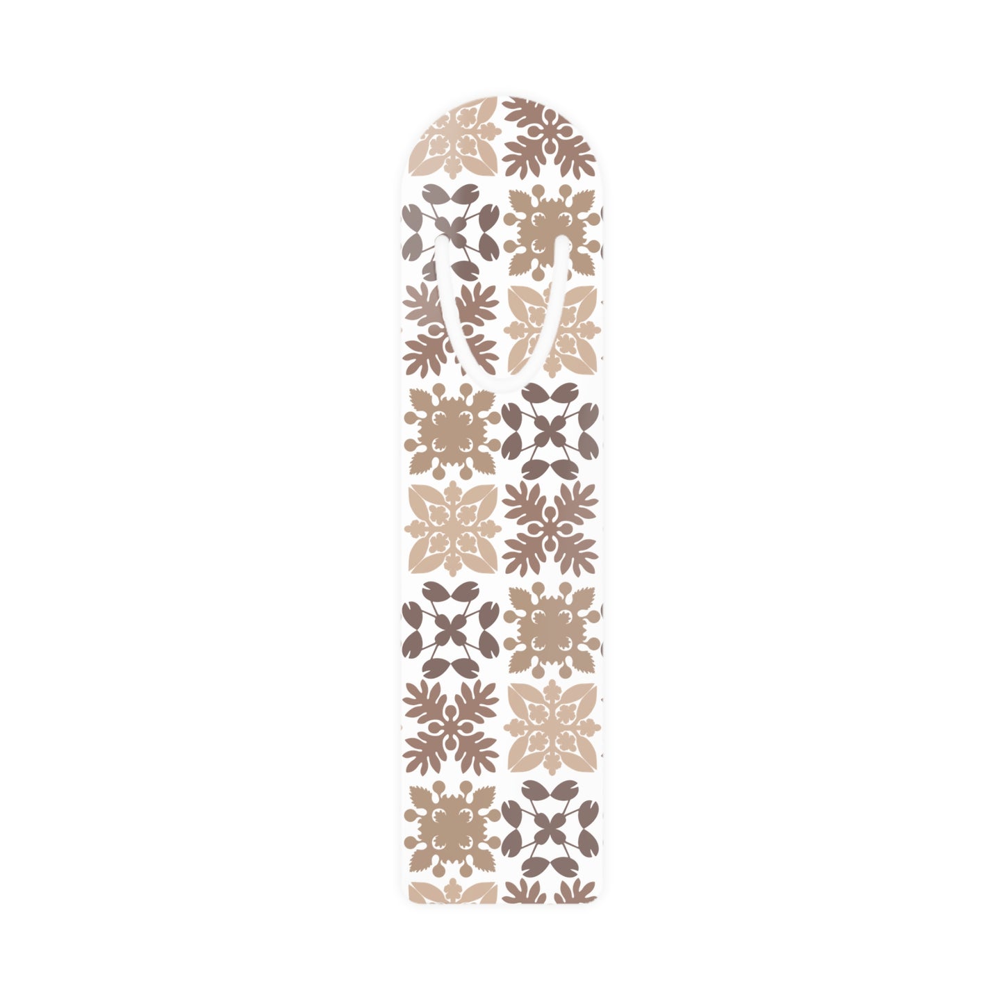 Neutral Quilt Bookmark
