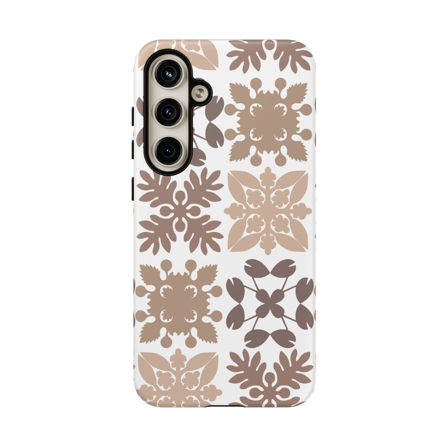 Neutral Hawaiian Quilt Phone Case