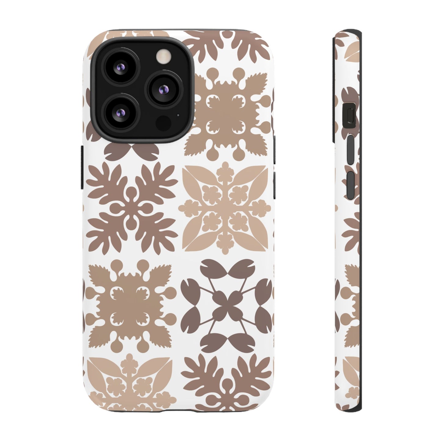 Neutral Hawaiian Quilt Phone Case