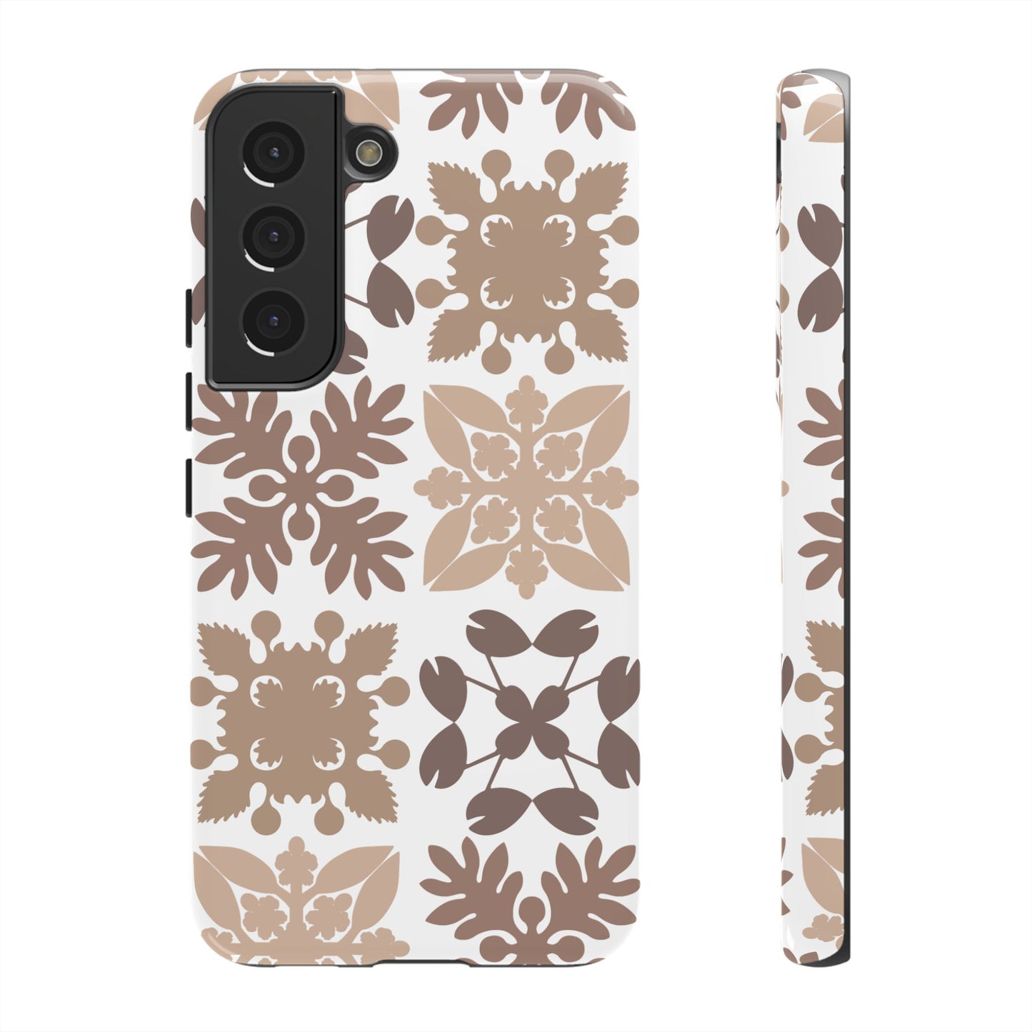 Neutral Hawaiian Quilt Phone Case