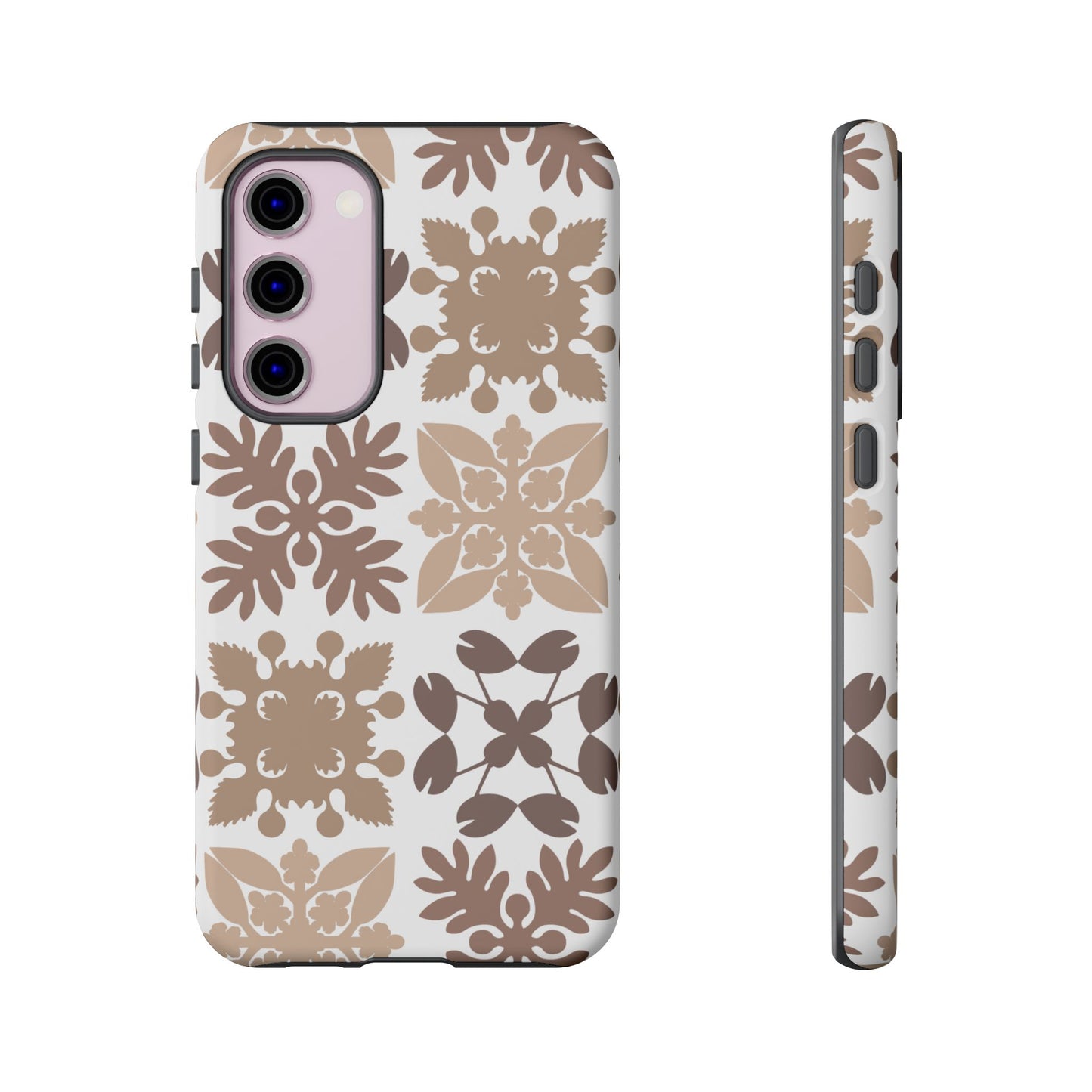 Neutral Hawaiian Quilt Phone Case