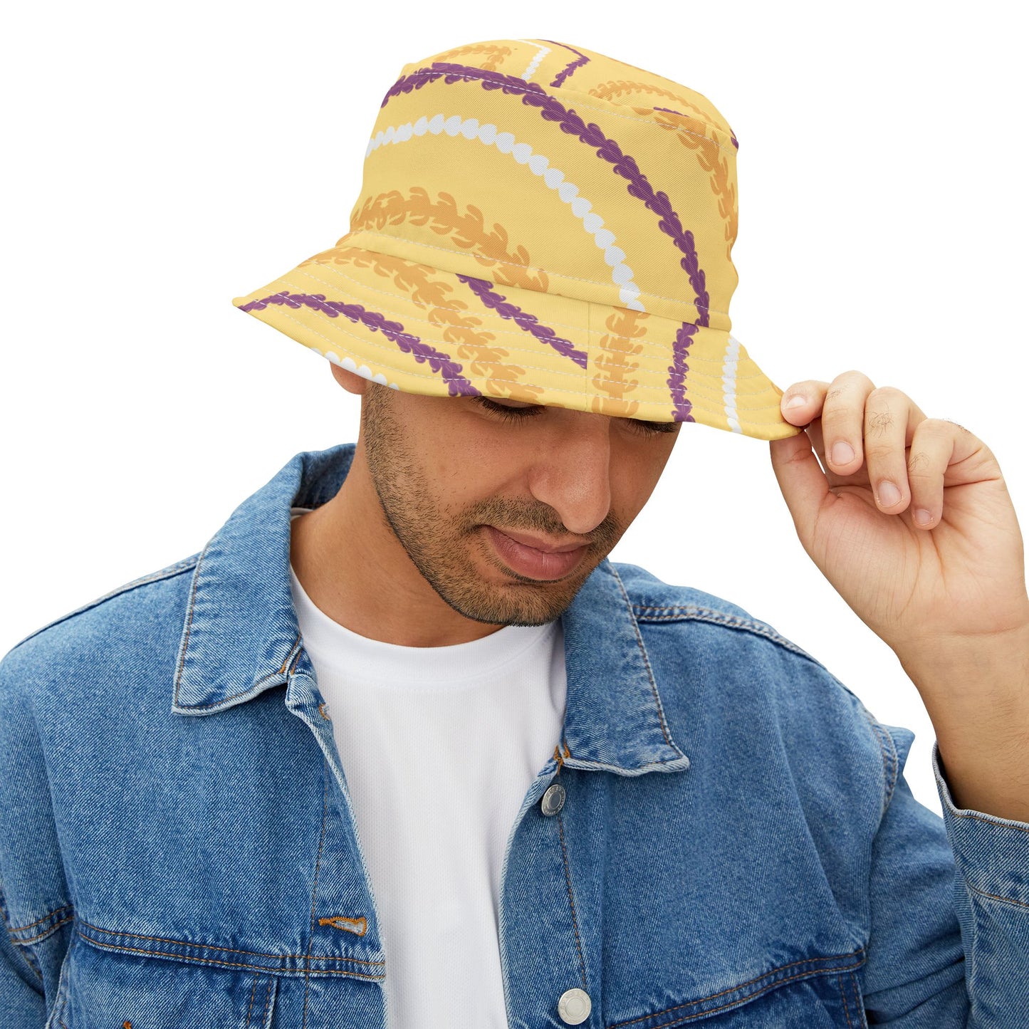 Yellow Lei Bucket Hat
