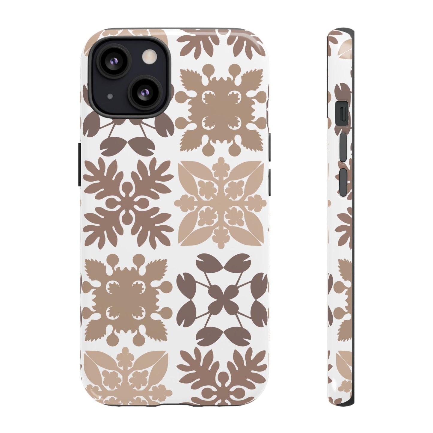 Neutral Hawaiian Quilt Phone Case