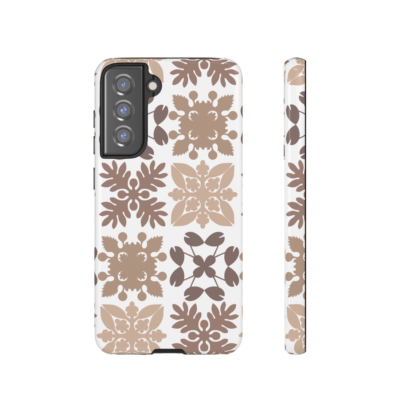 Neutral Hawaiian Quilt Phone Case