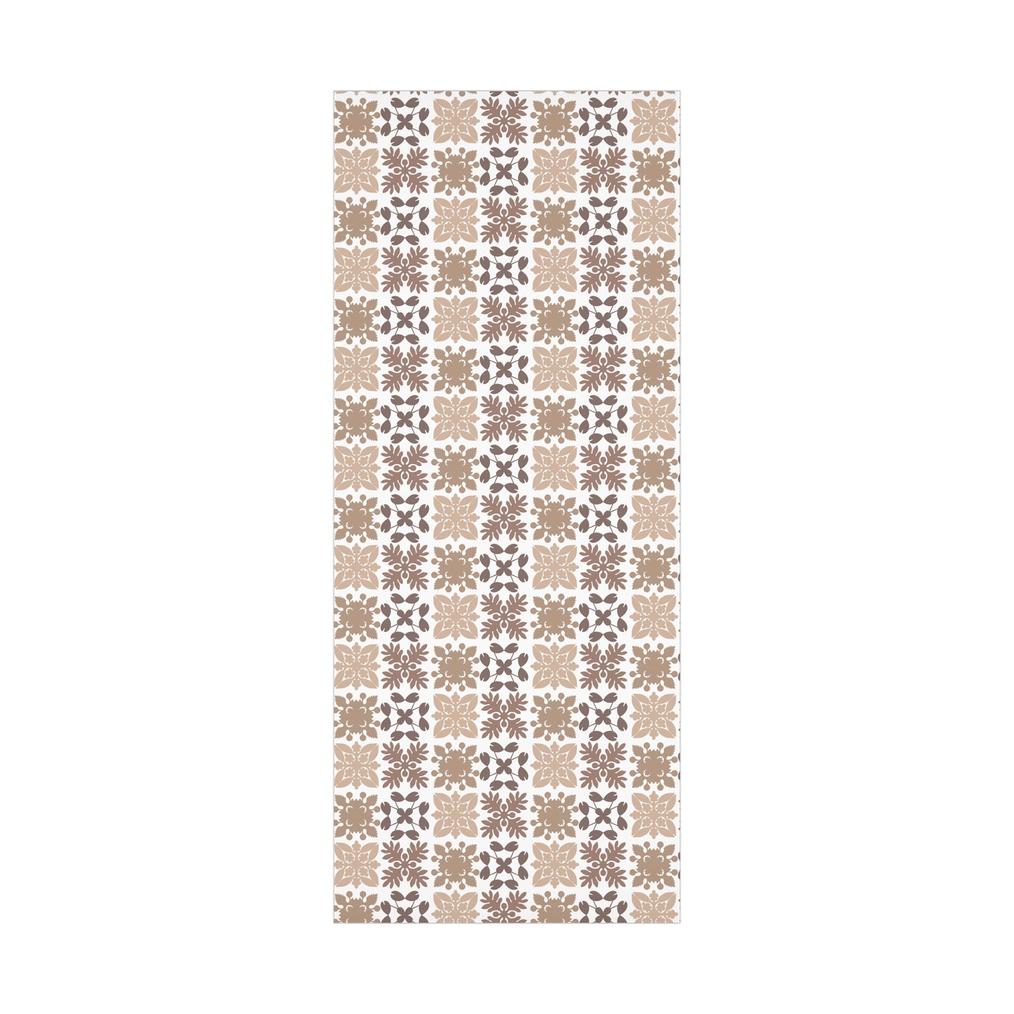Neutral Hawaiian Quilt Gift Wrap