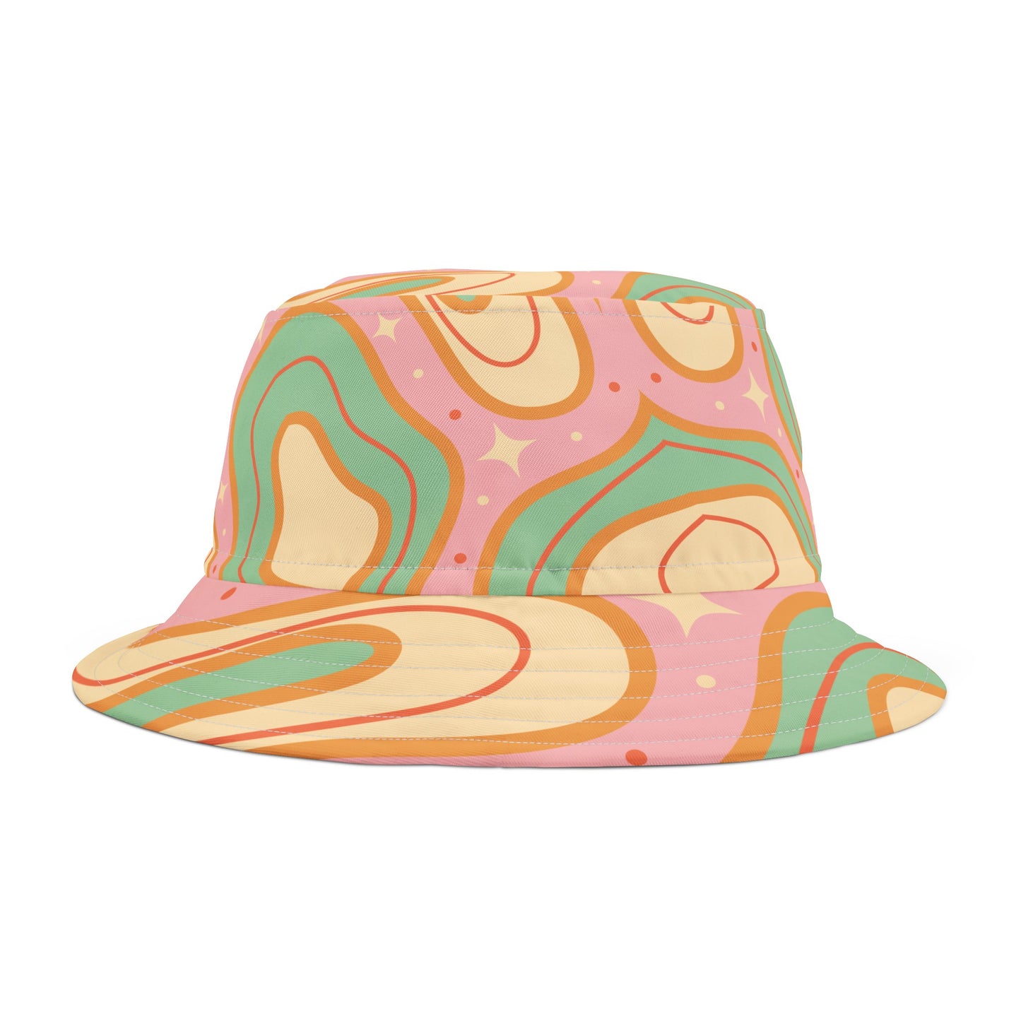 Pastel Lake Bucket Hat