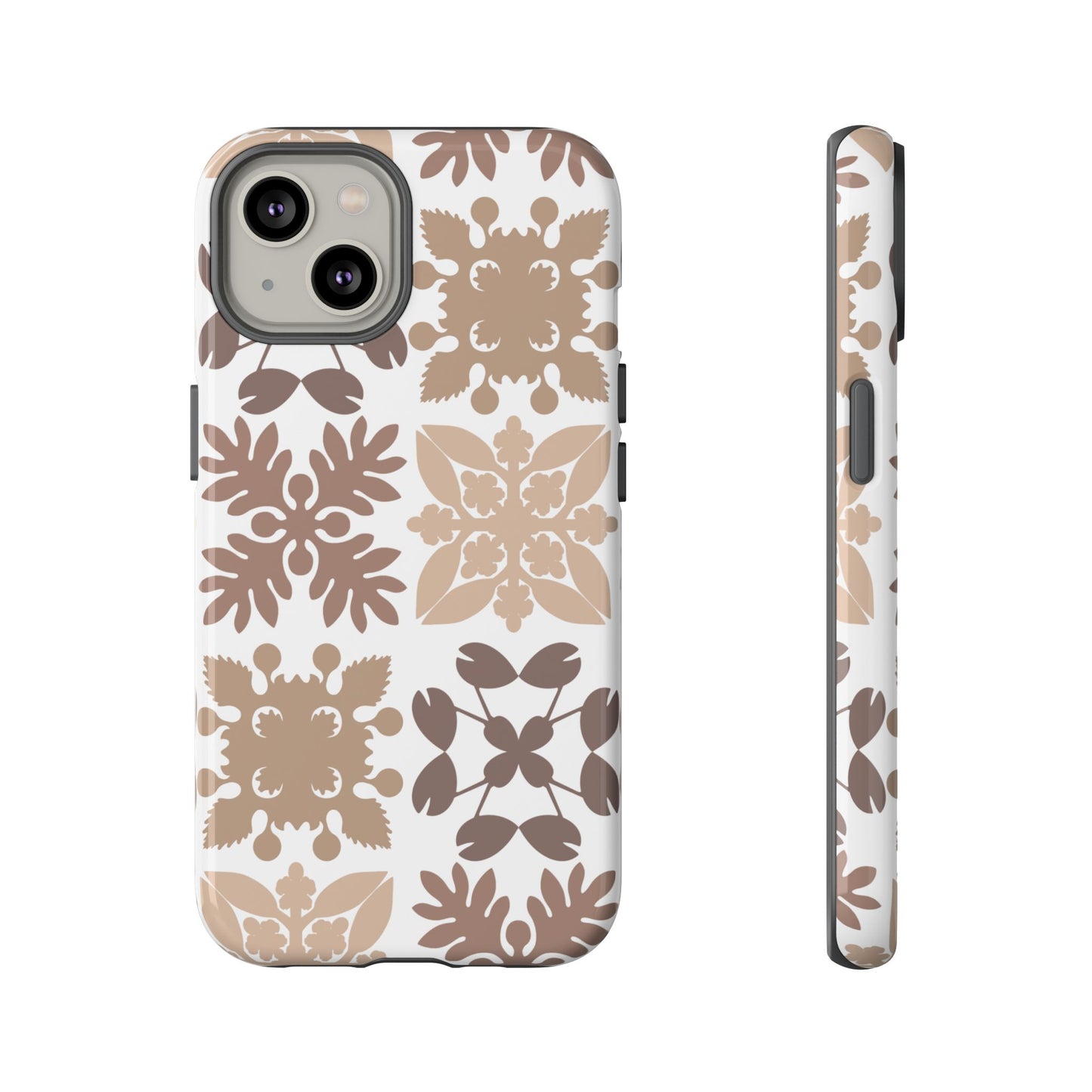 Neutral Hawaiian Quilt Phone Case