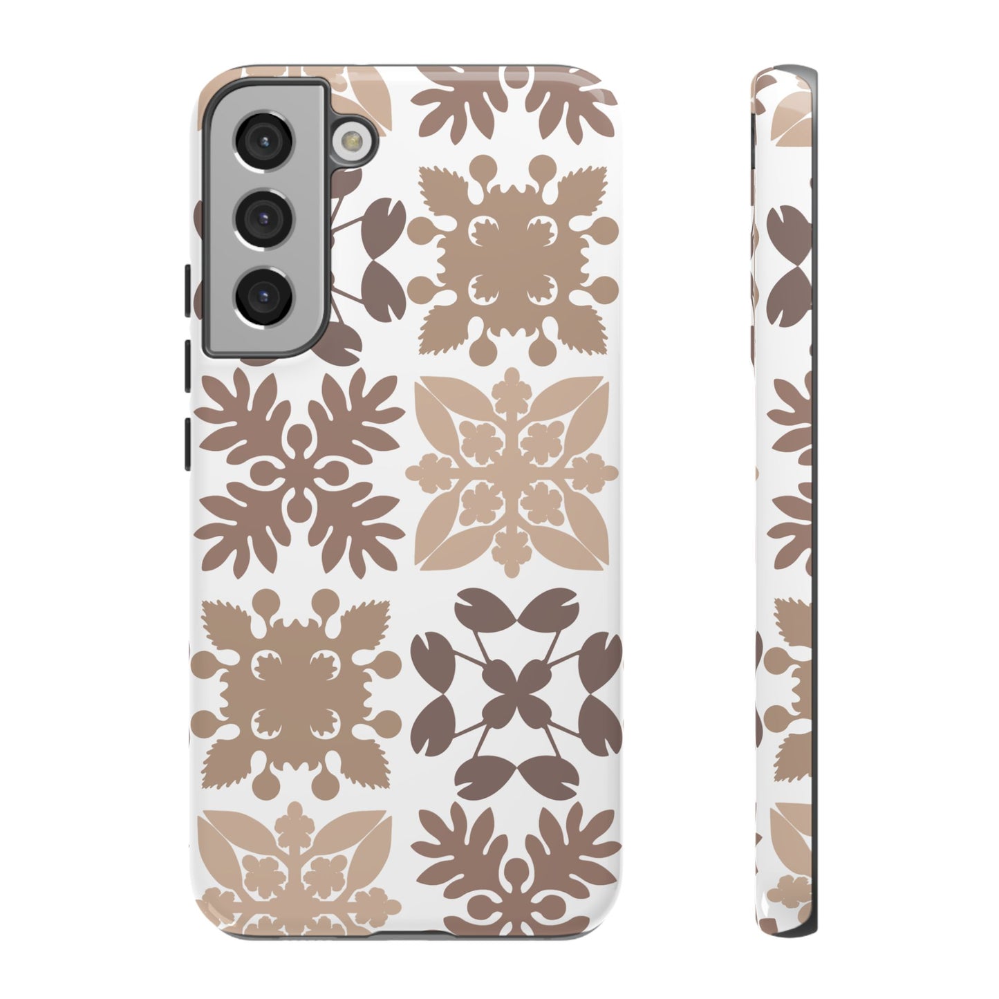 Neutral Hawaiian Quilt Phone Case