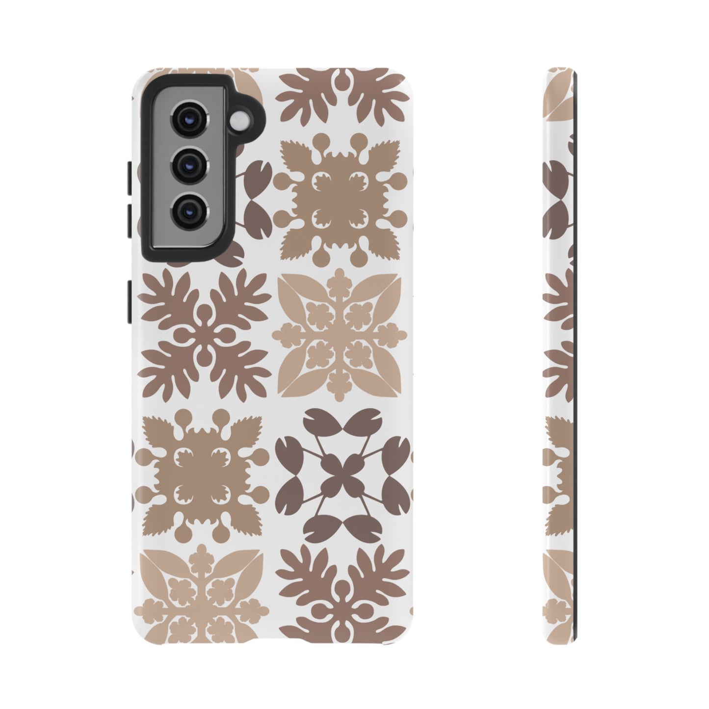 Neutral Hawaiian Quilt Phone Case