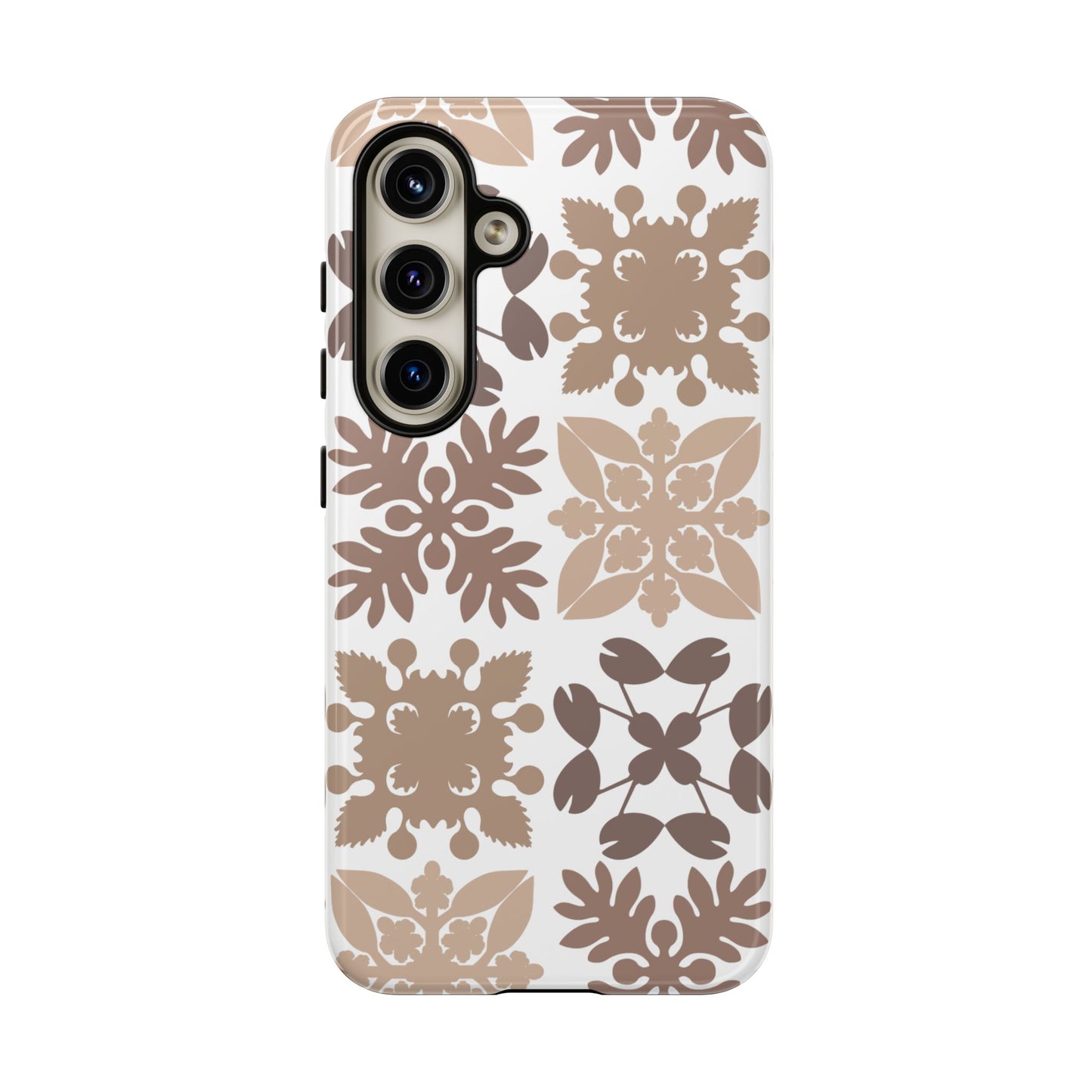 Neutral Hawaiian Quilt Phone Case