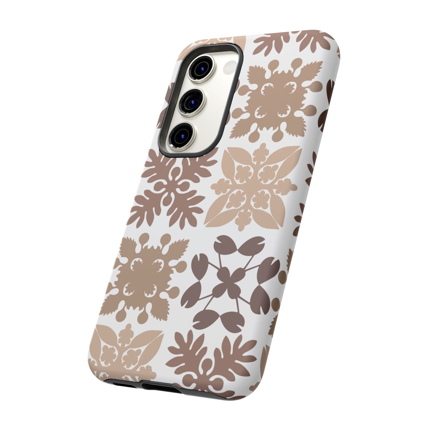 Neutral Hawaiian Quilt Phone Case