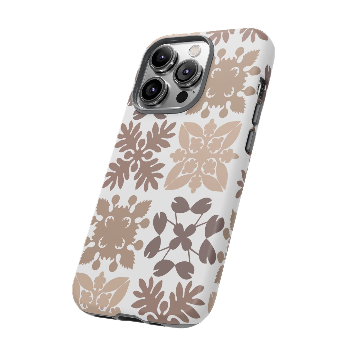 Neutral Hawaiian Quilt Phone Case