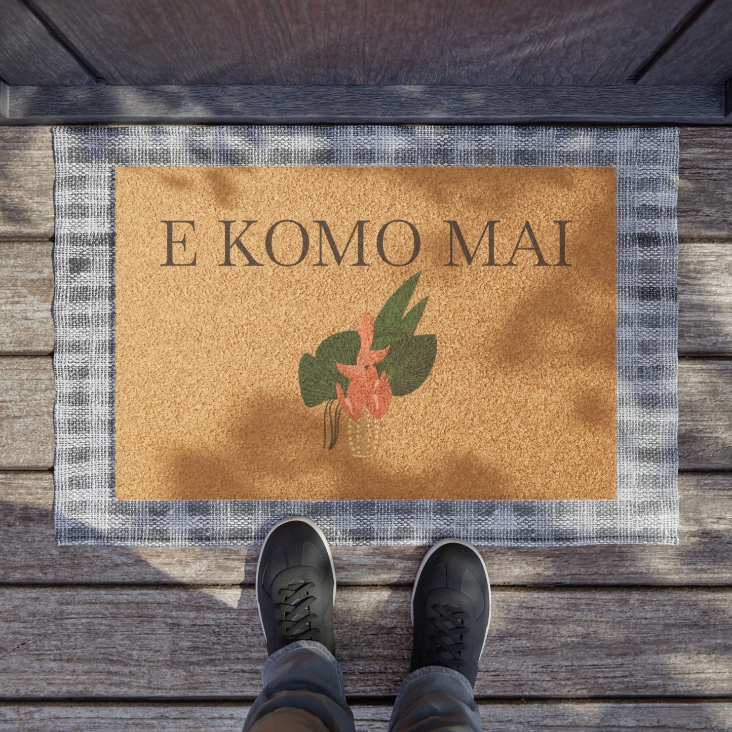 E Komo Mai Doormat