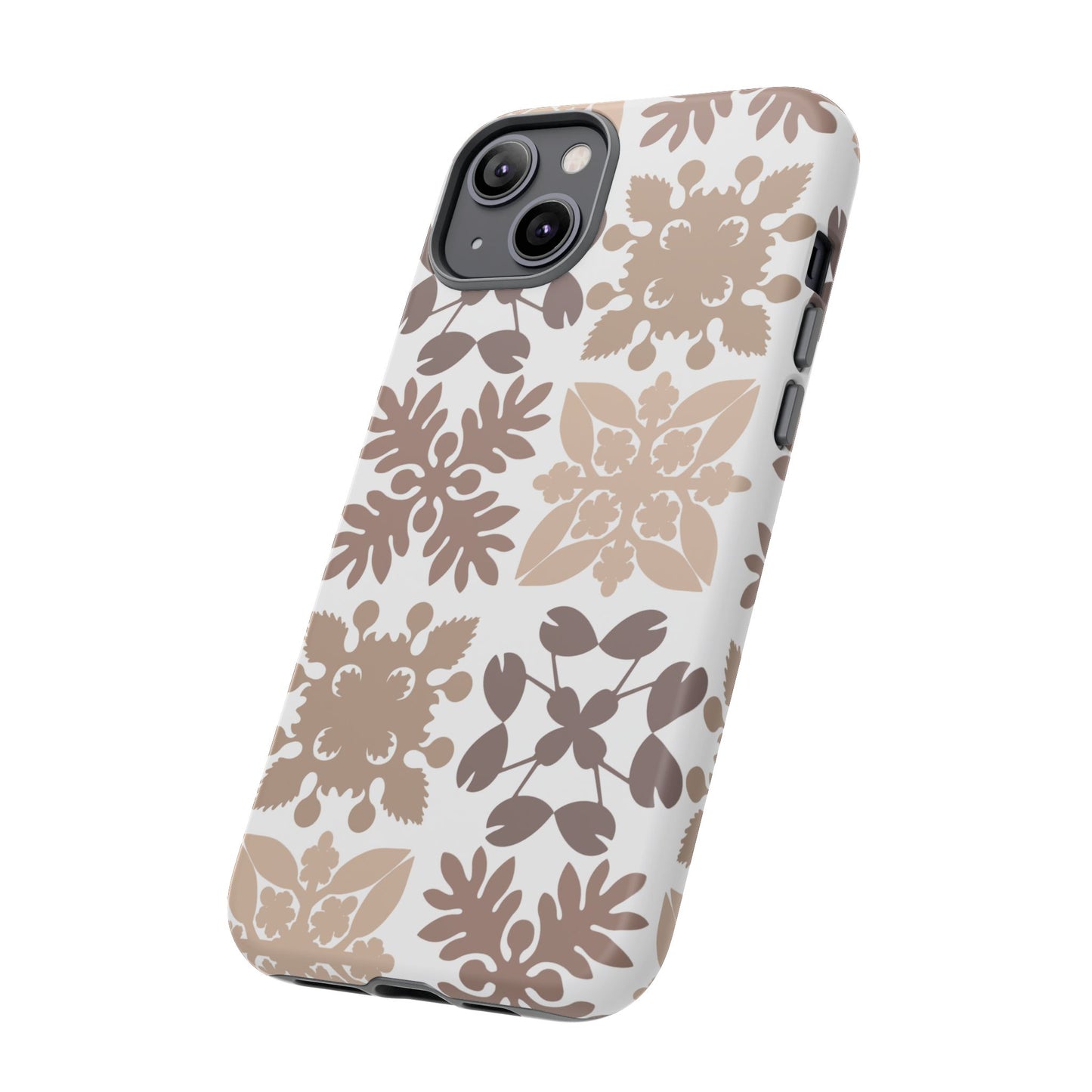 Neutral Hawaiian Quilt Phone Case