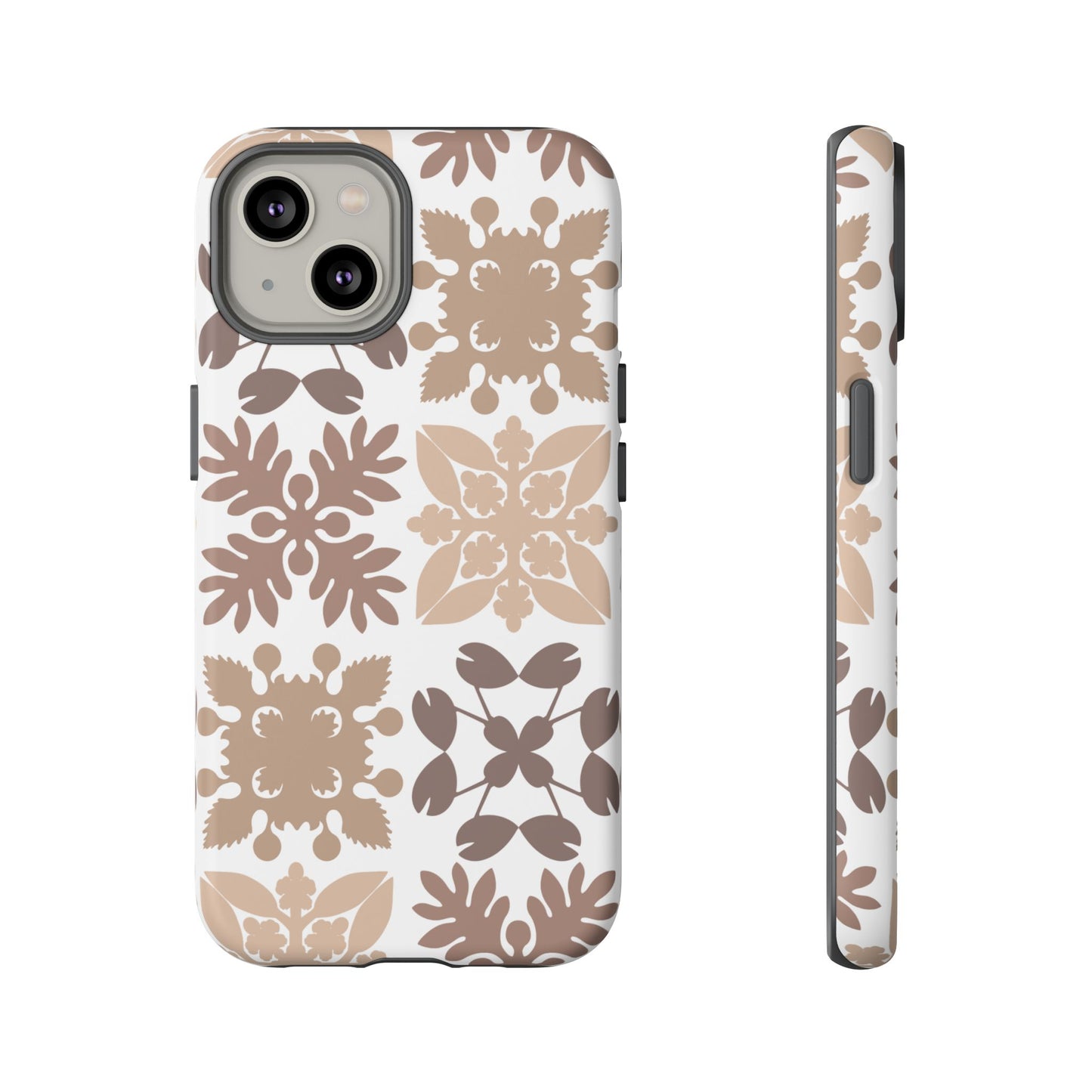Neutral Hawaiian Quilt Phone Case