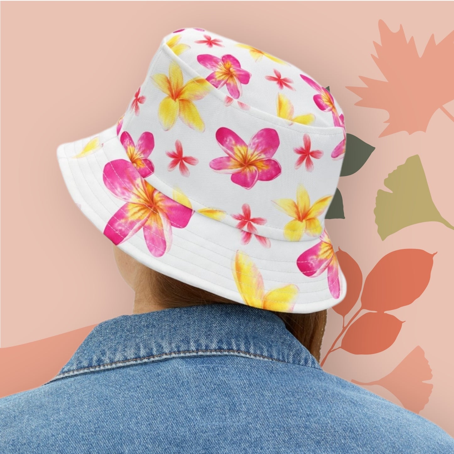 Plumeria Bucket Hat