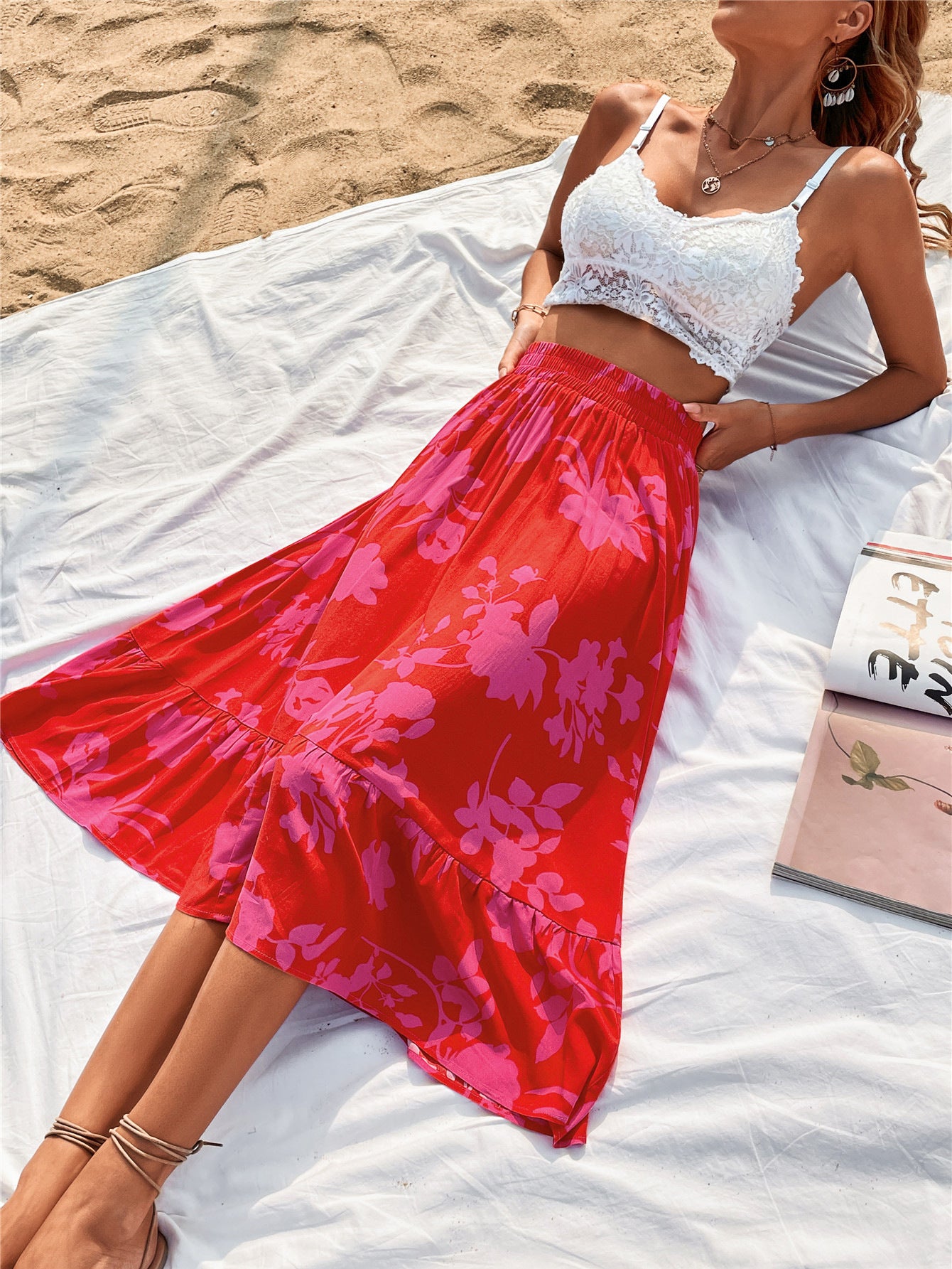 Kaia Ruffle Skirt