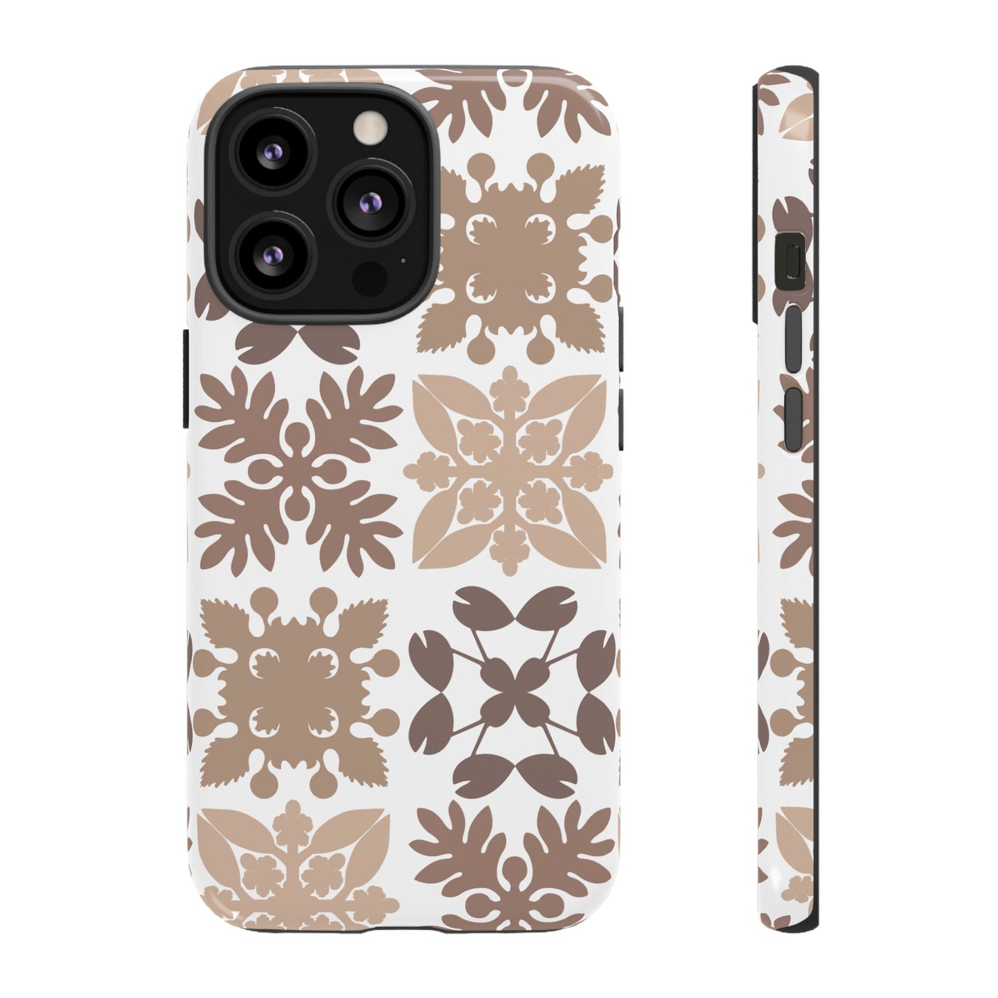 Neutral Hawaiian Quilt Phone Case