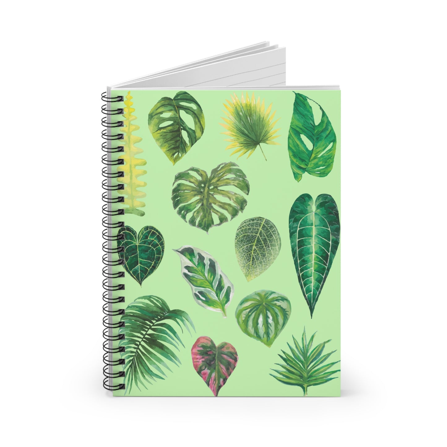 Leafies Spiral Notebook