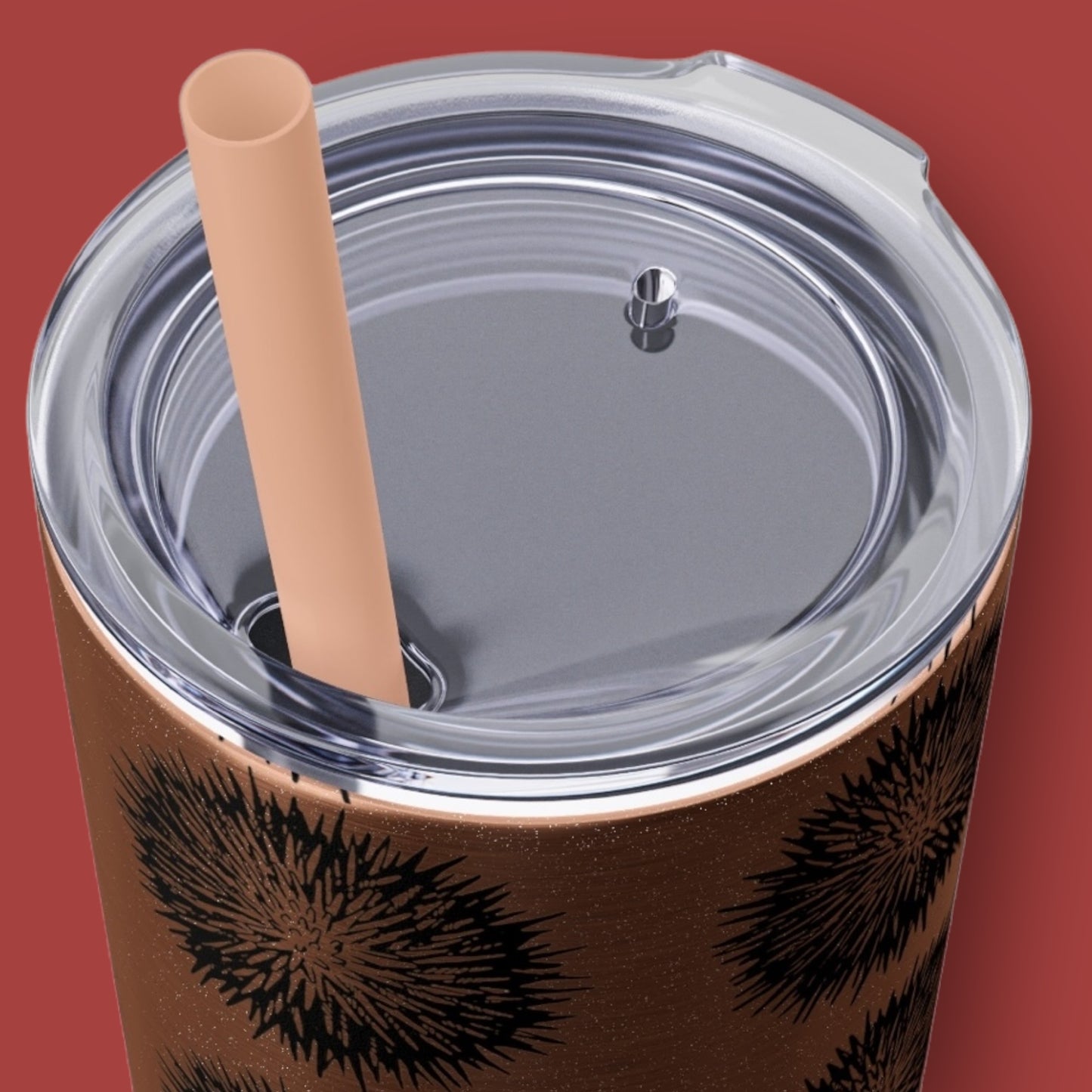 Wana Skinny Tumbler with Straw, 20oz
