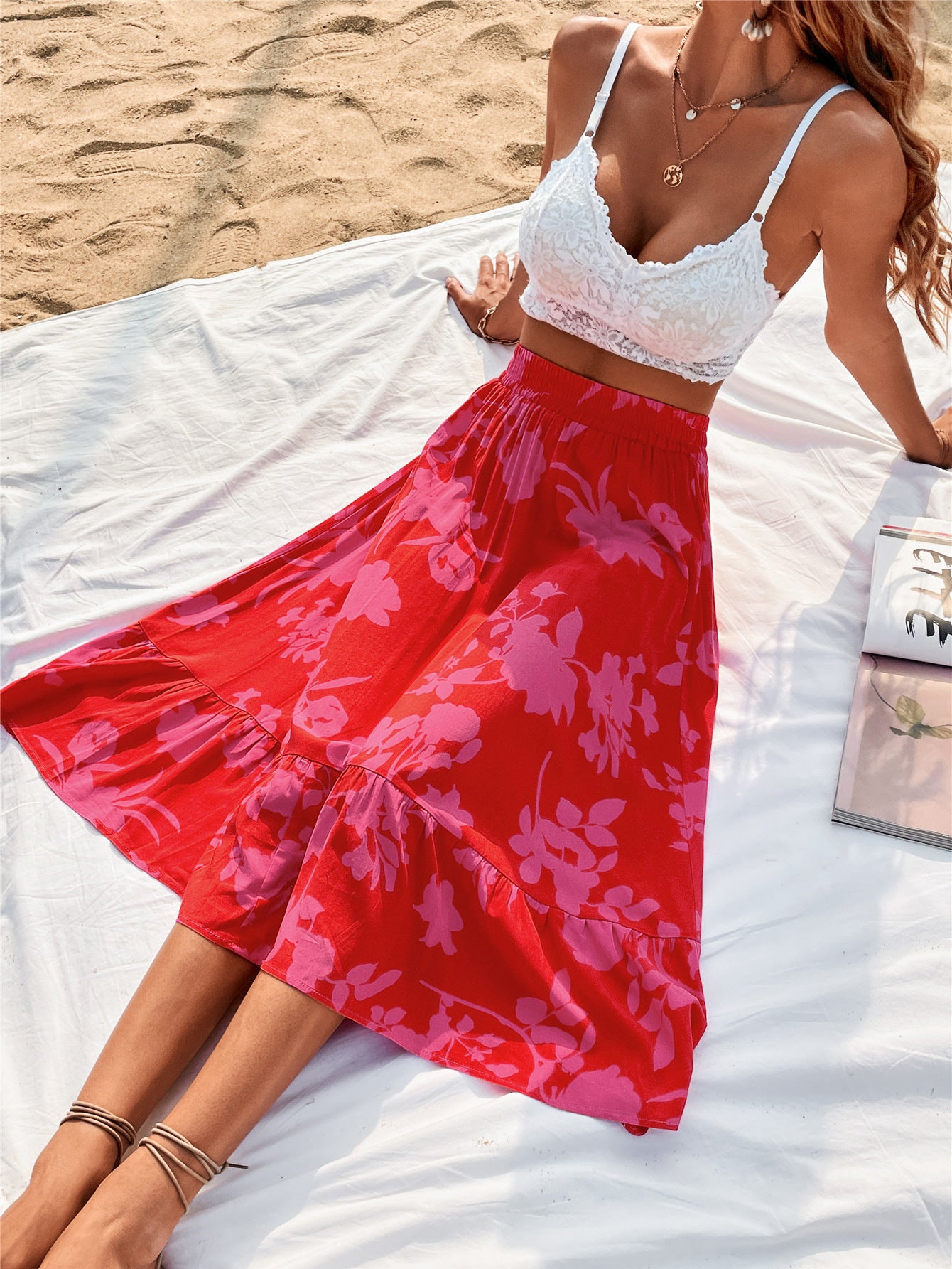 Kaia Ruffle Skirt
