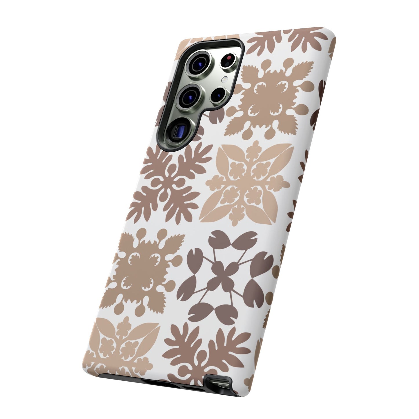Neutral Hawaiian Quilt Phone Case
