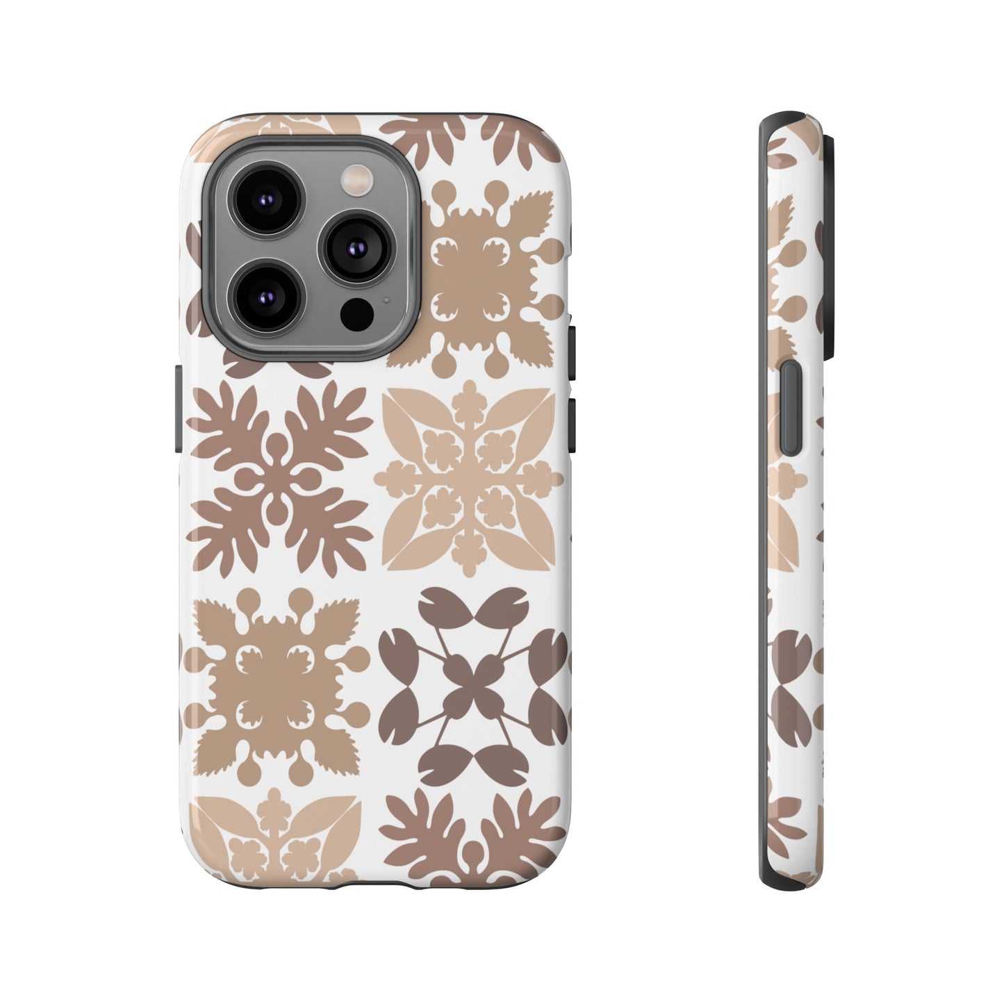 Neutral Hawaiian Quilt Phone Case