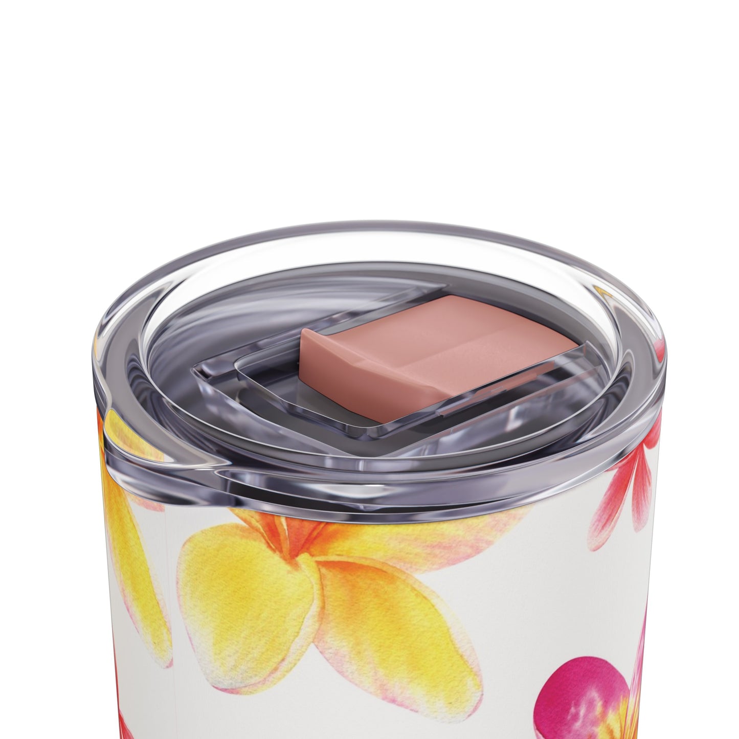 Plumeria Skinny Tumbler