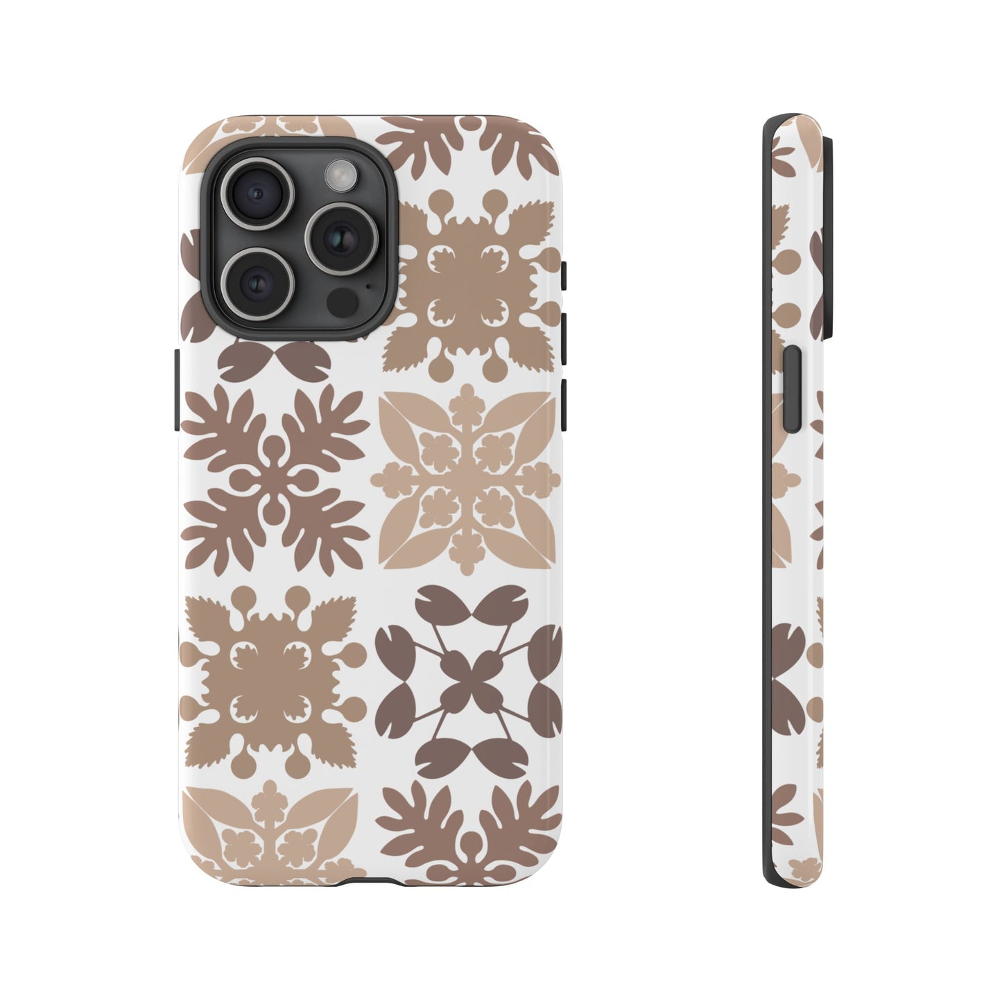 Neutral Hawaiian Quilt Phone Case