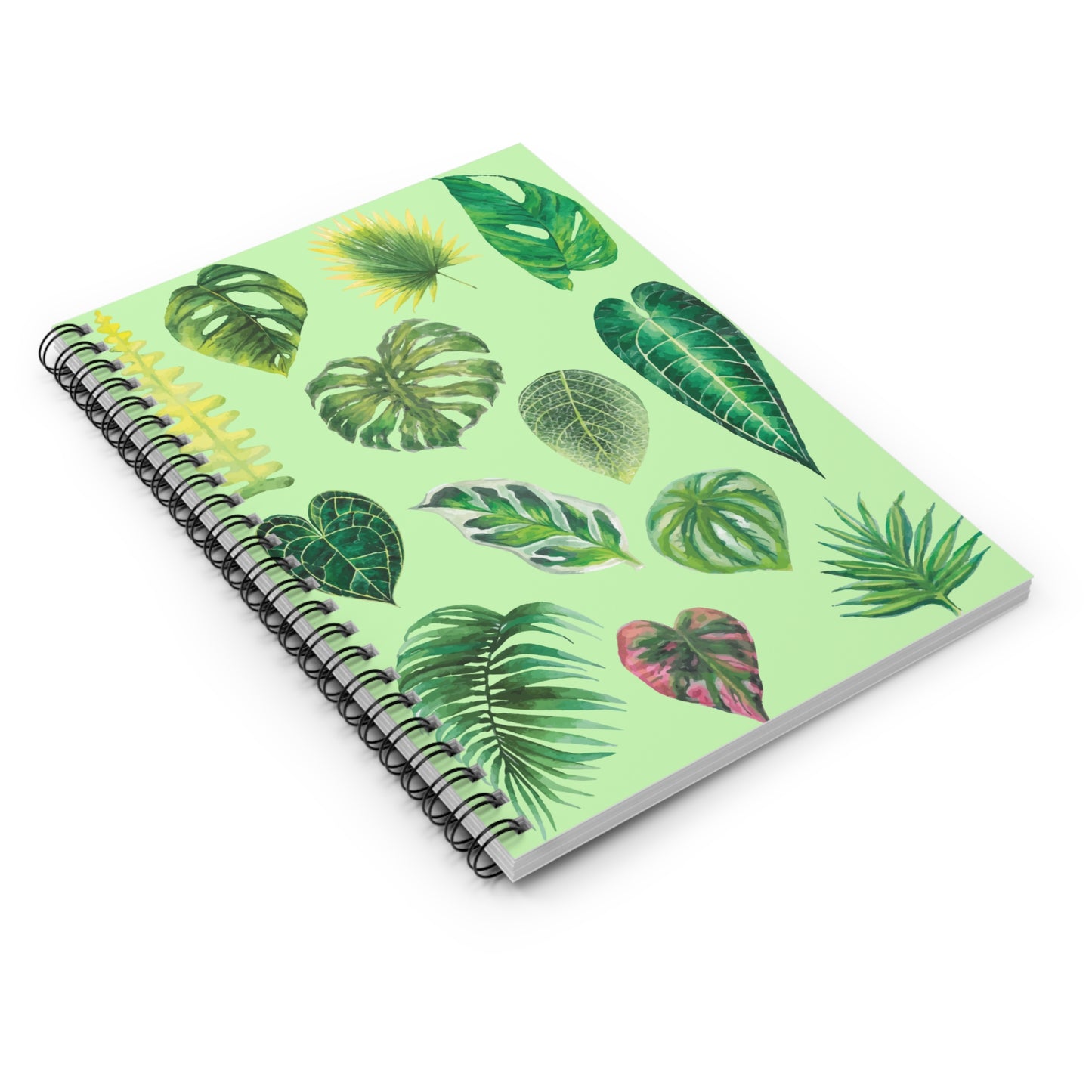 Leafies Spiral Notebook