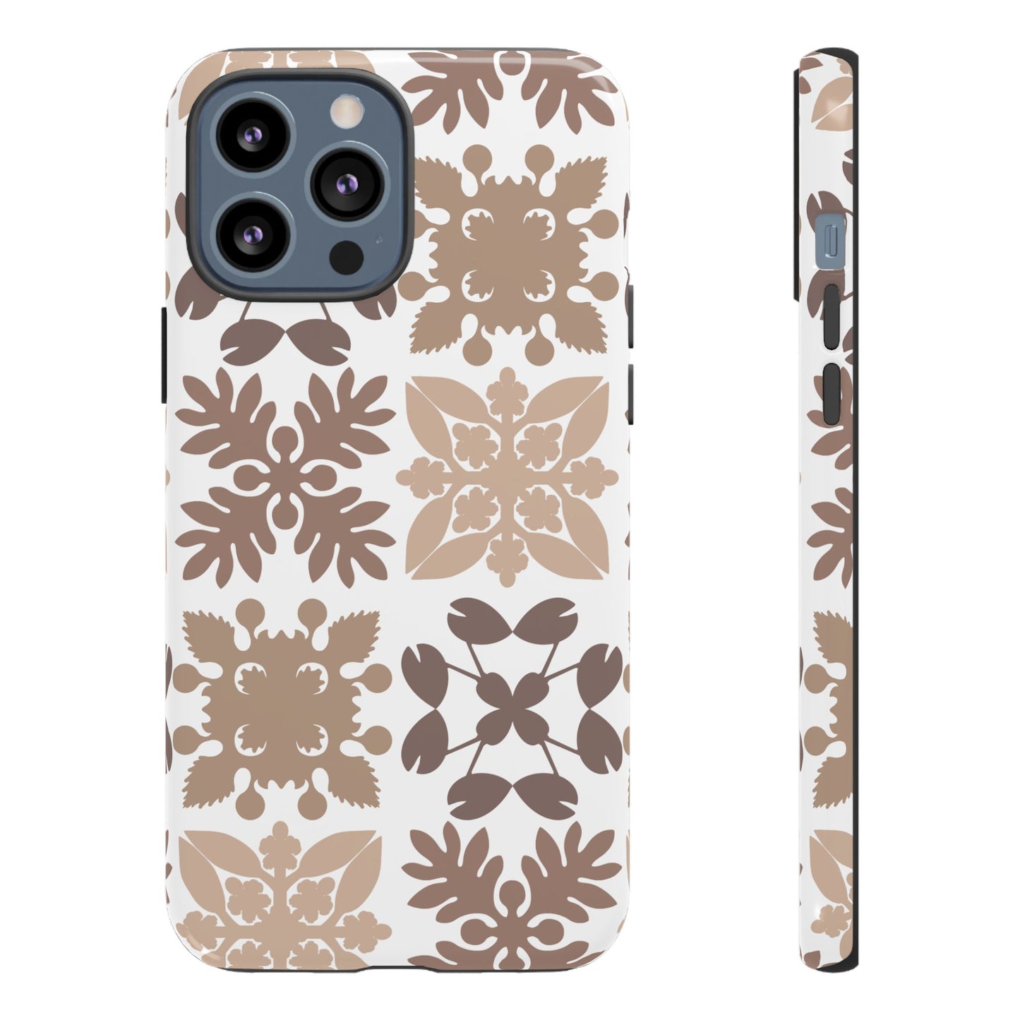 Neutral Hawaiian Quilt Phone Case