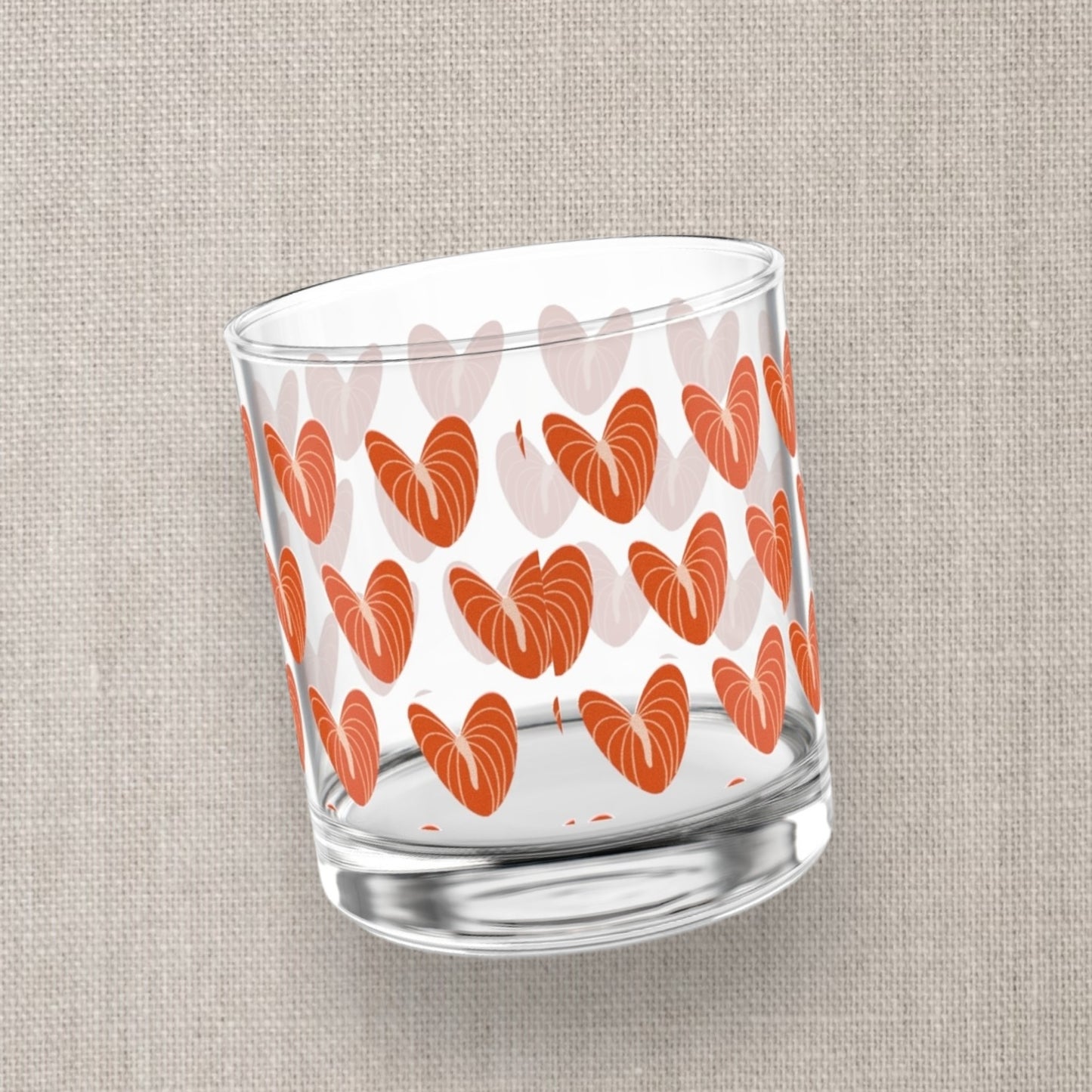 Anthurium 10oz Glass