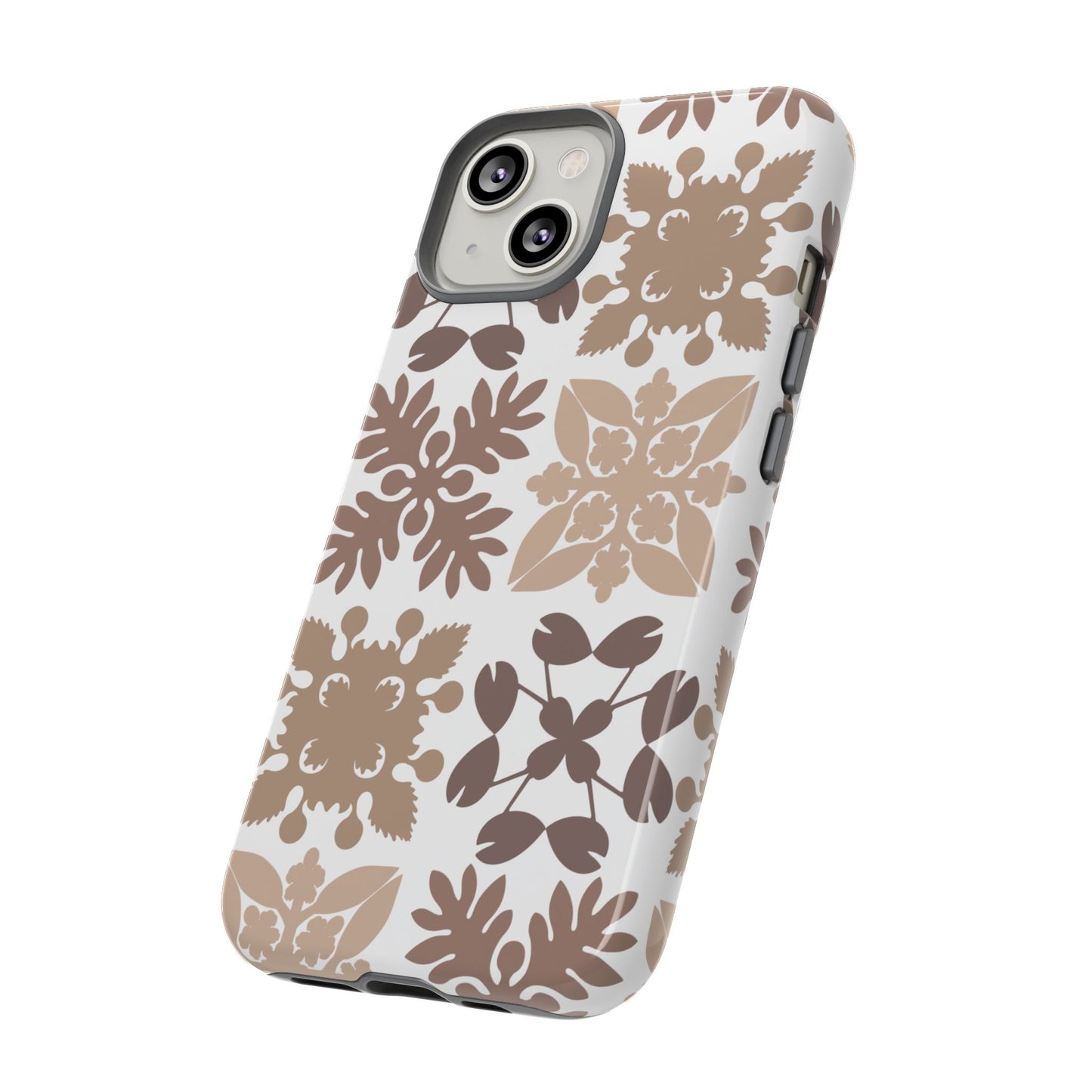 Neutral Hawaiian Quilt Phone Case