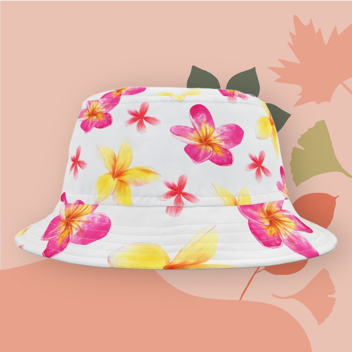 Plumeria Bucket Hat