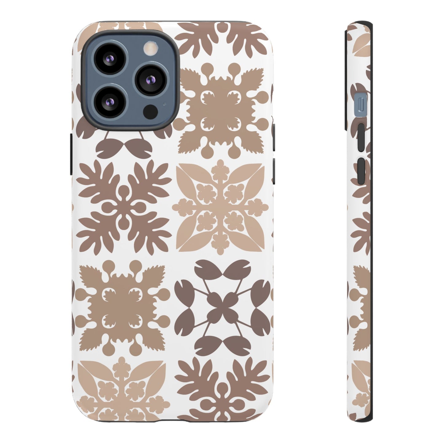 Neutral Hawaiian Quilt Phone Case