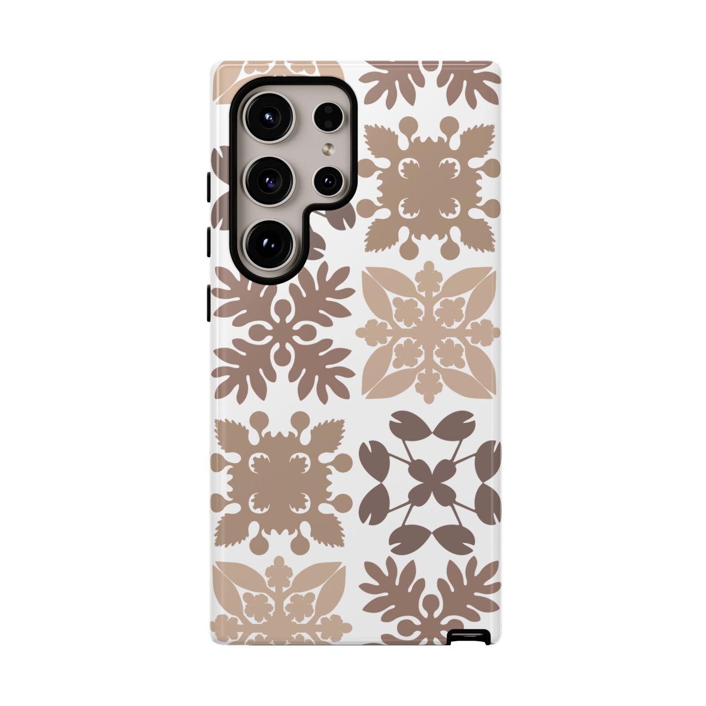 Neutral Hawaiian Quilt Phone Case