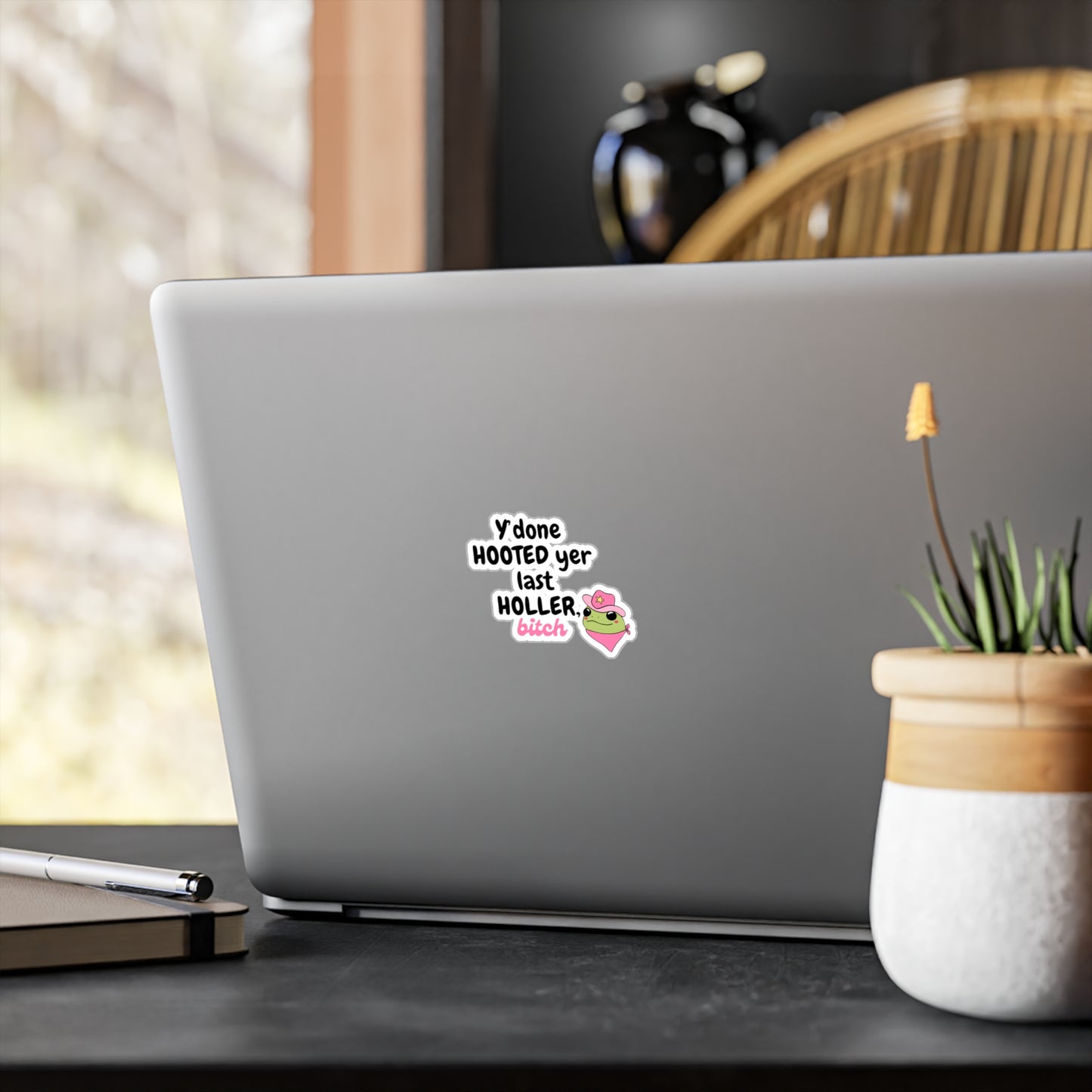 Hooted yer Holler Decal