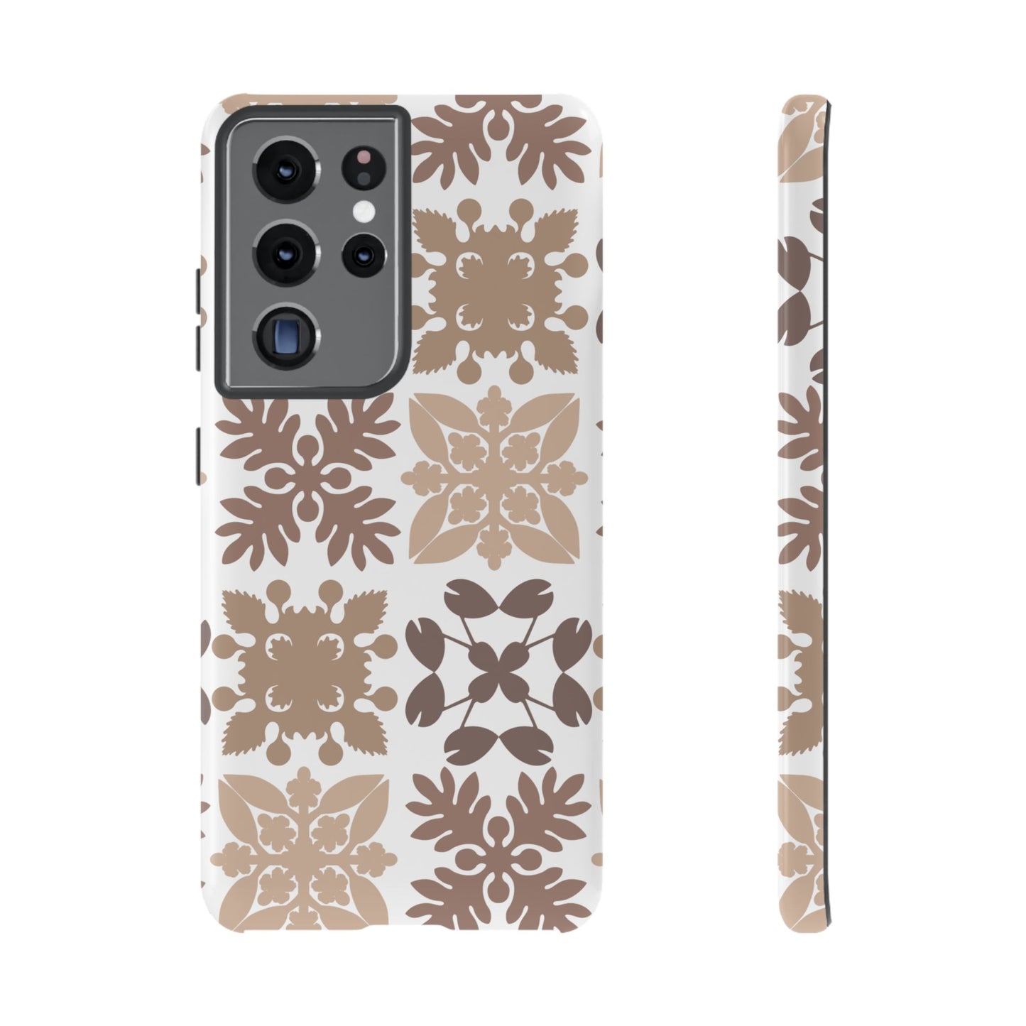 Neutral Hawaiian Quilt Phone Case