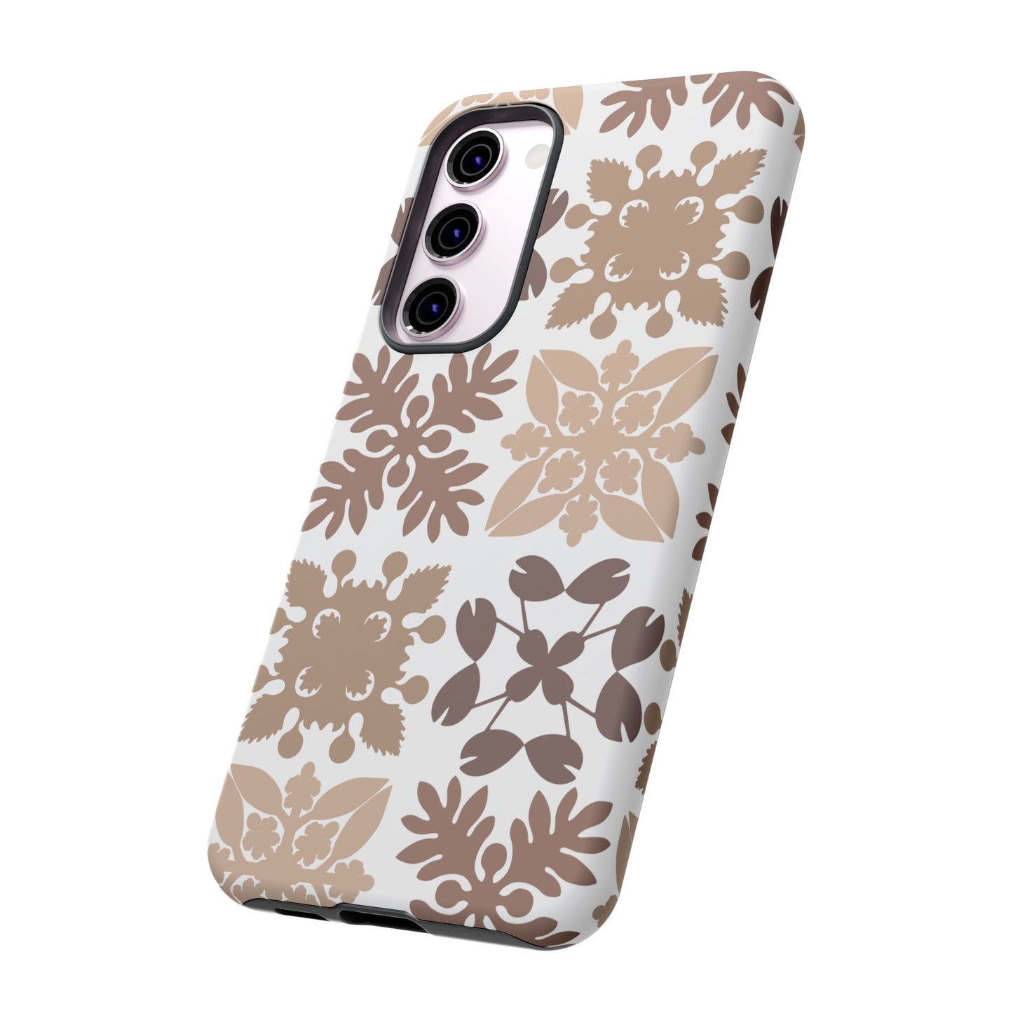 Neutral Hawaiian Quilt Phone Case