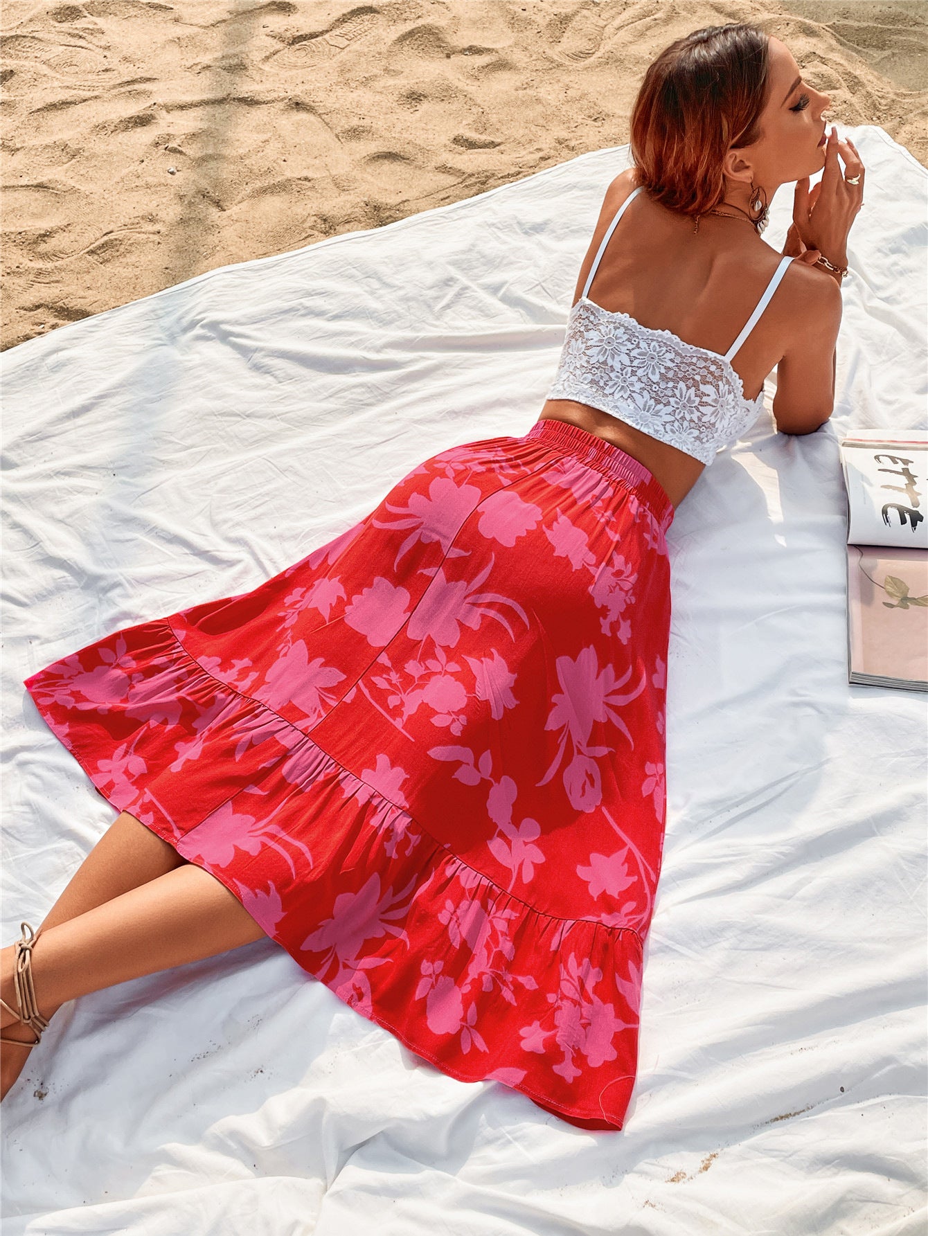 Kaia Ruffle Skirt