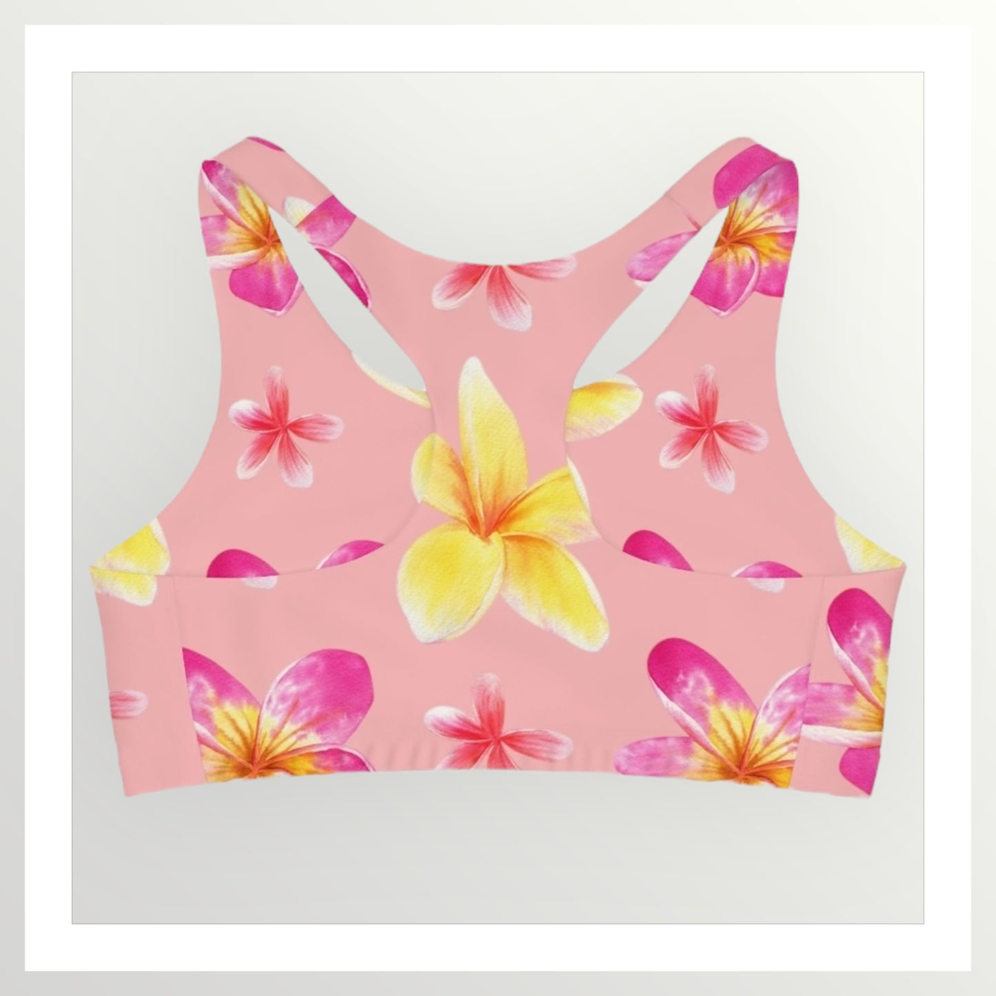 Plumeria Sports Bra