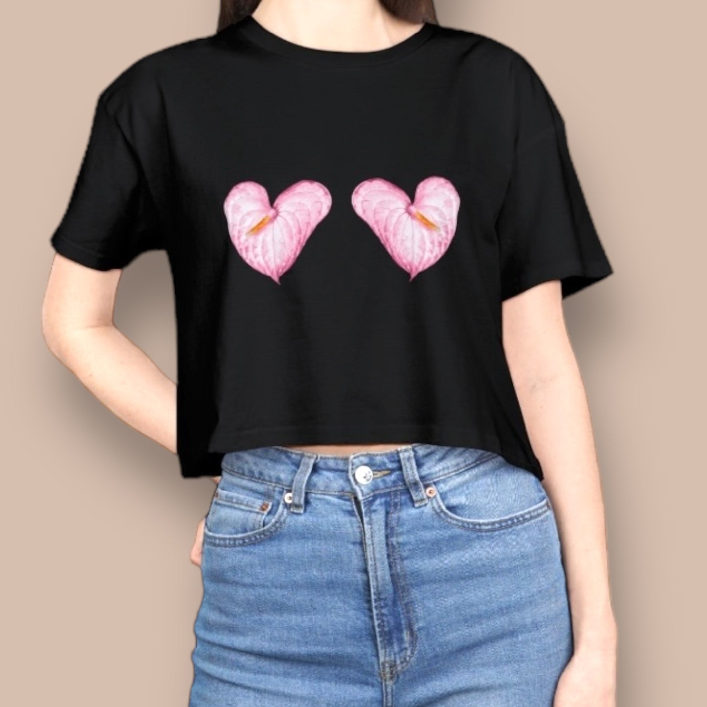 Anthurium Crop Top