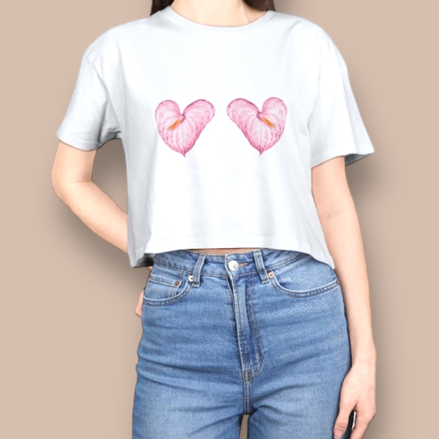 Anthurium Crop Top