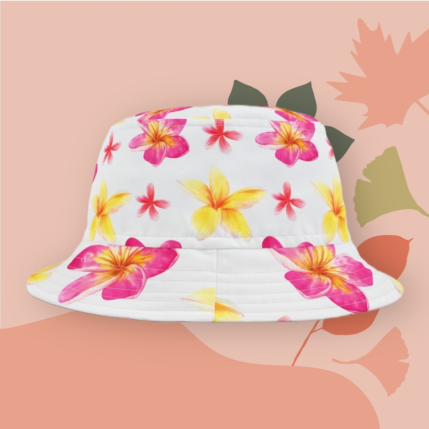 Plumeria Bucket Hat
