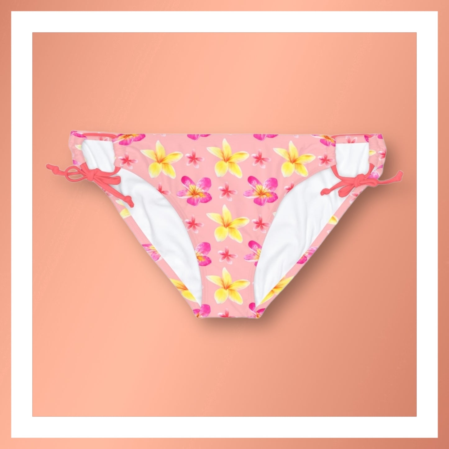Plumeria Bikini Bottoms
