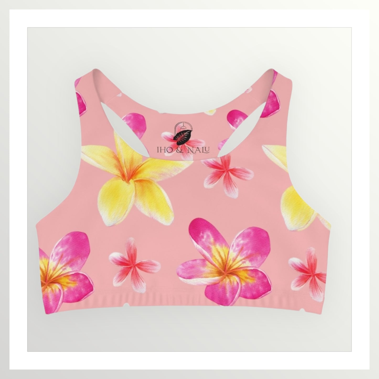 Plumeria Sports Bra